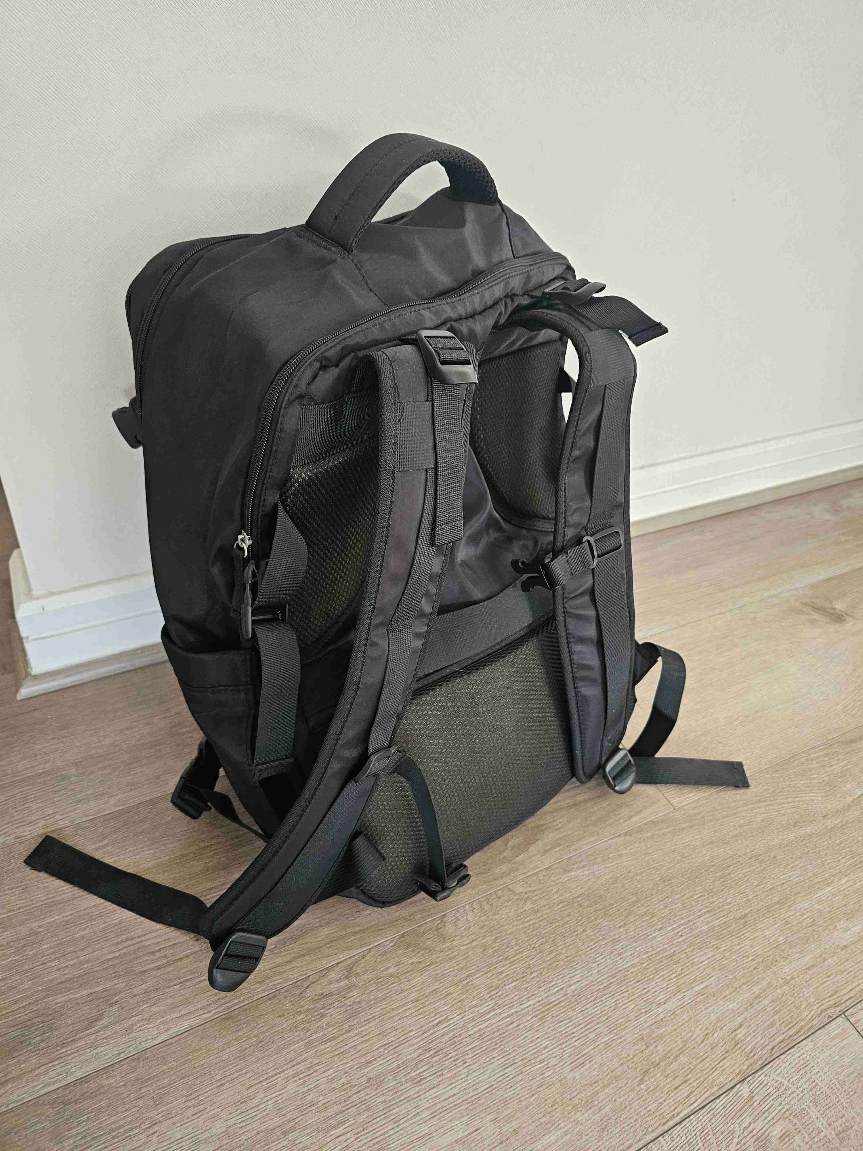 Mochila negra grande - miniatura 2