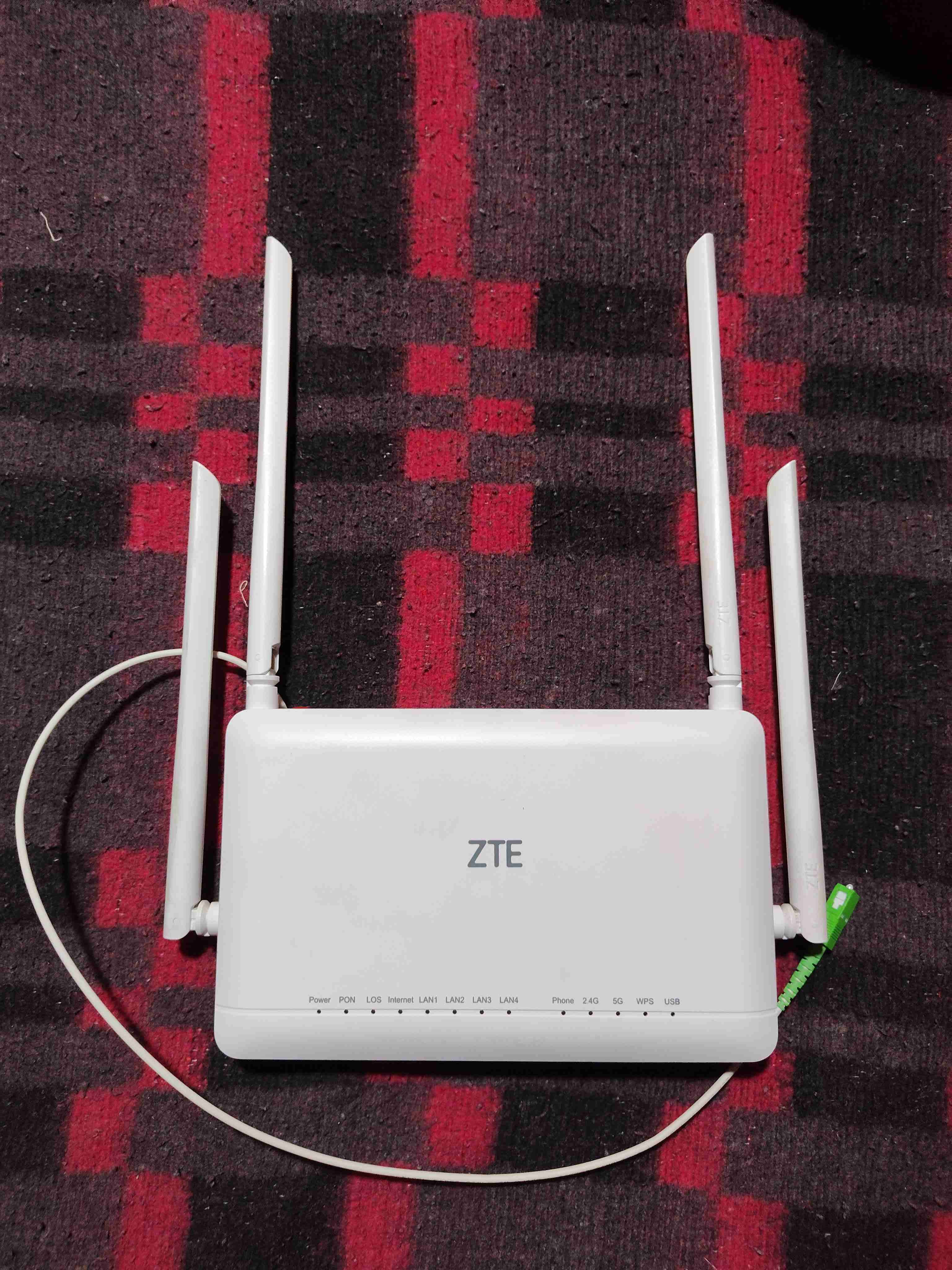 Router ZTE wifi 6 desbloqueado