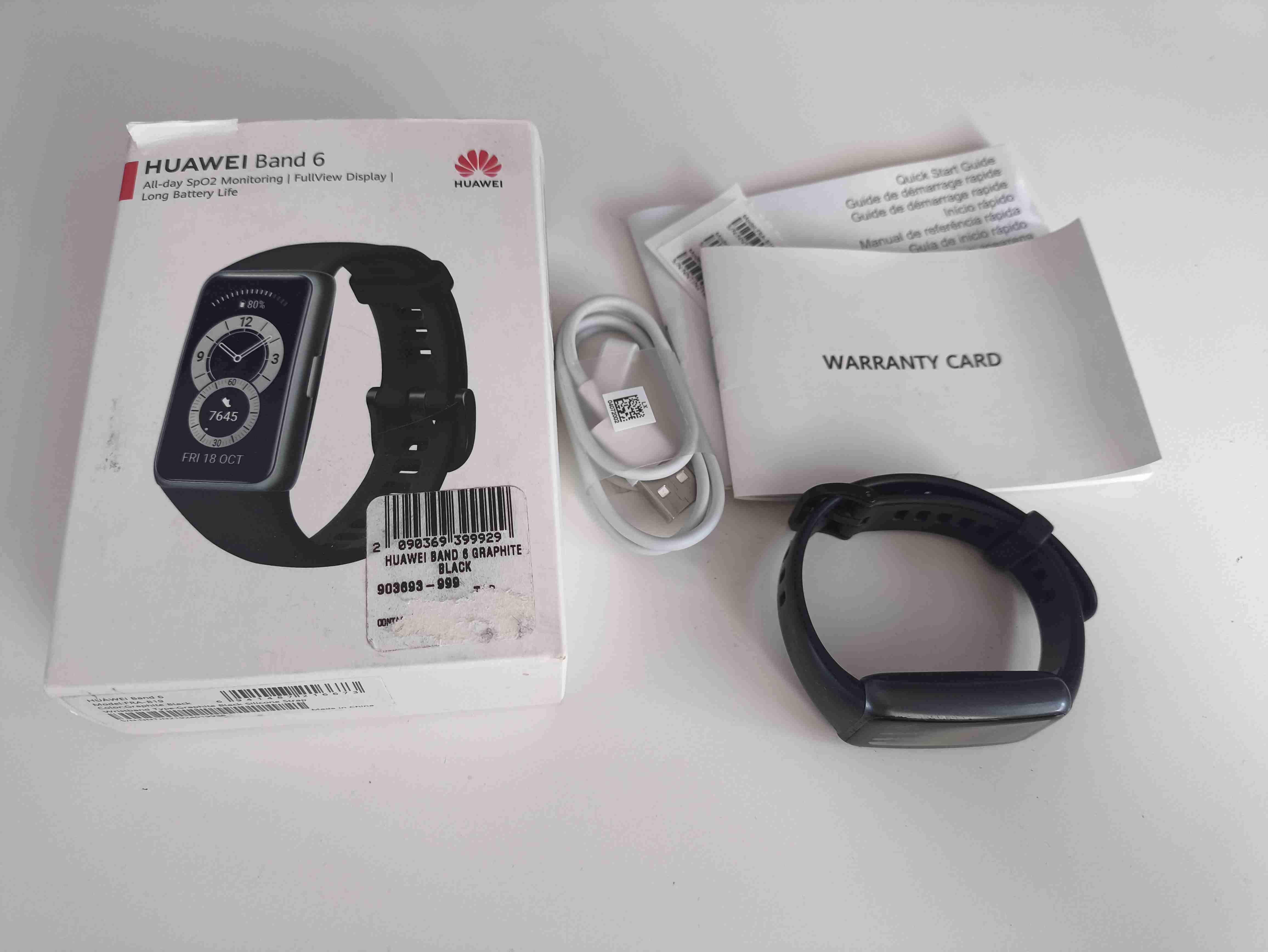 Huawei Band 6 Negra