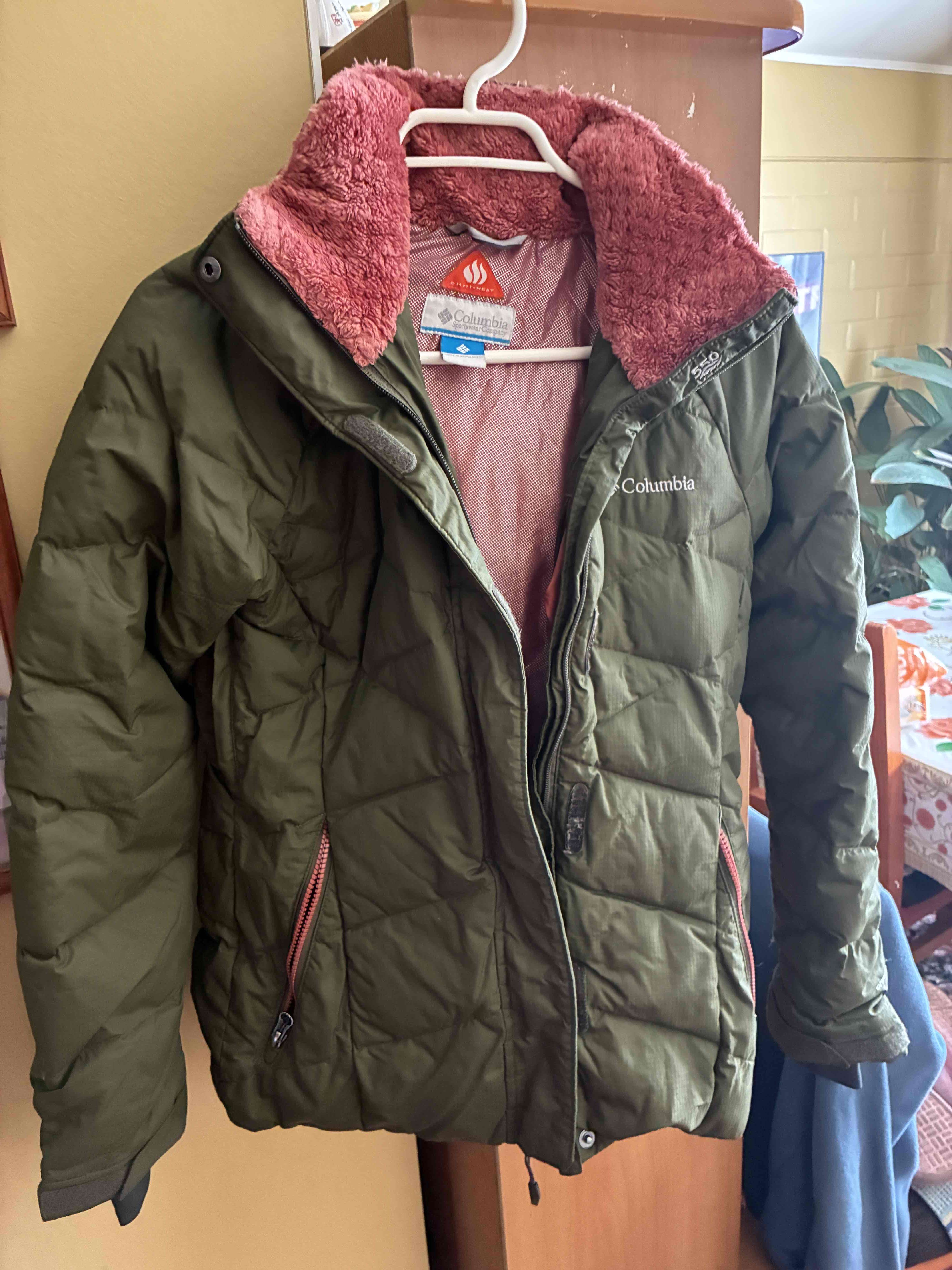 Chaqueta acolchada verde Columbia