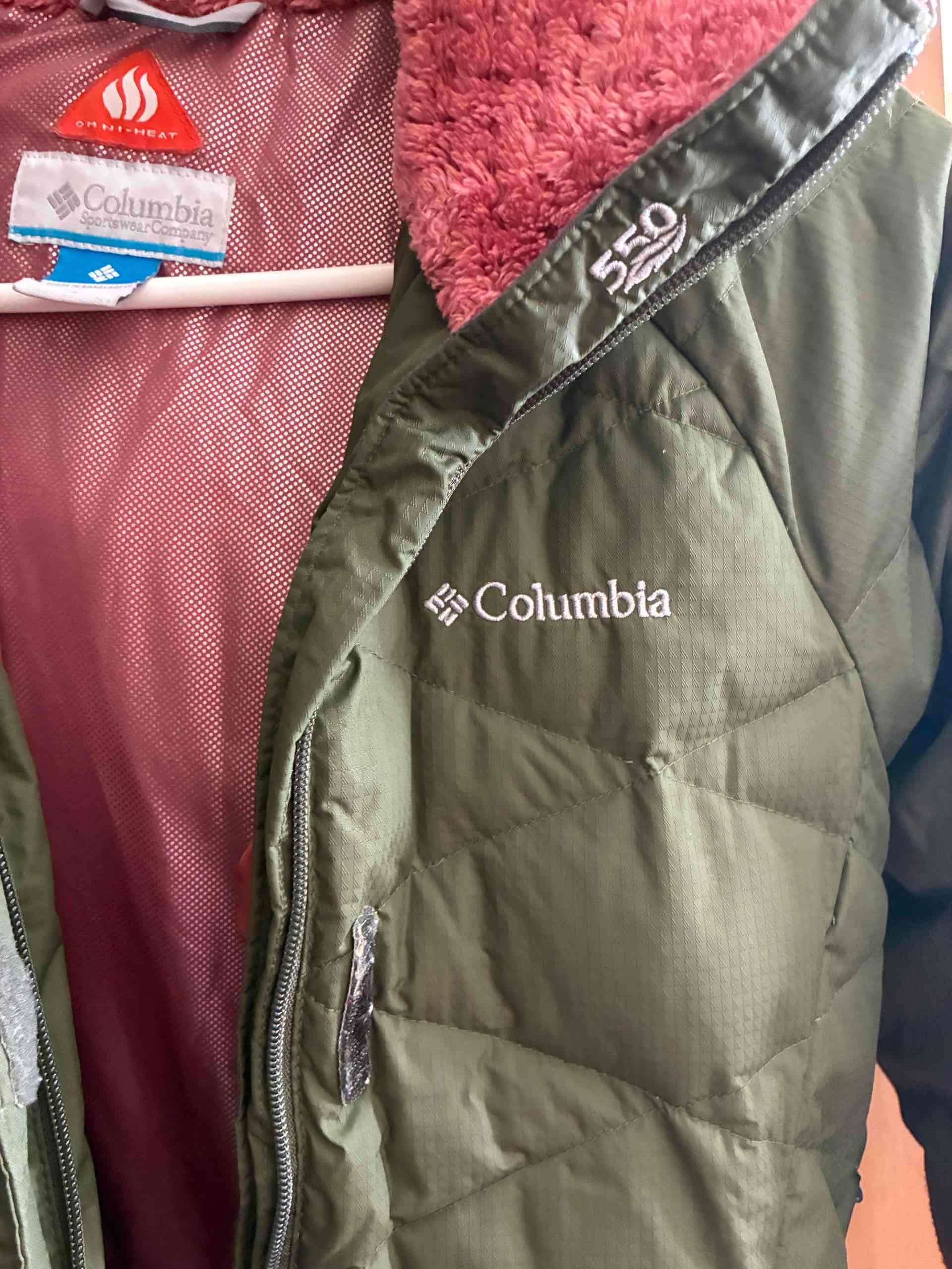 Chaqueta acolchada verde Columbia - miniatura 3