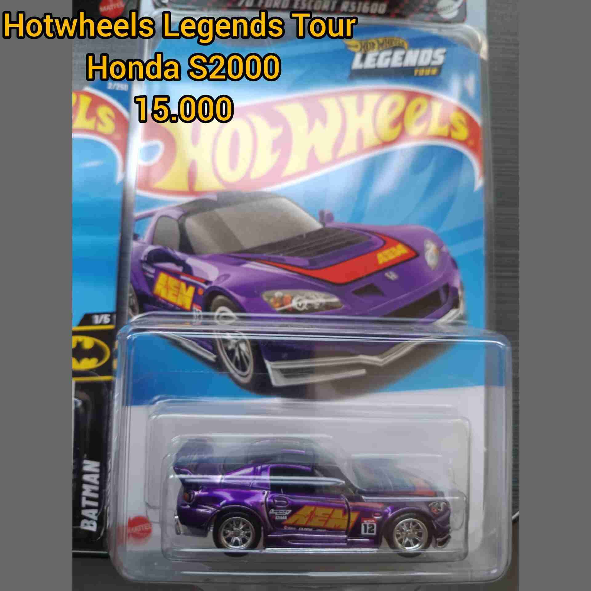 Hot Wheels Honda S2000 morado