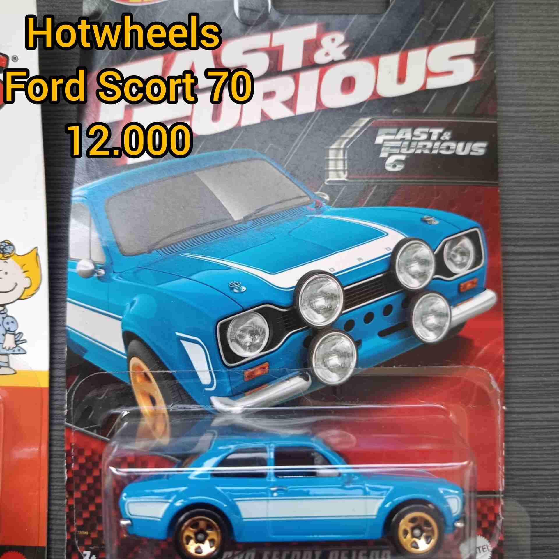 Hot Wheels Ford Escort 70
