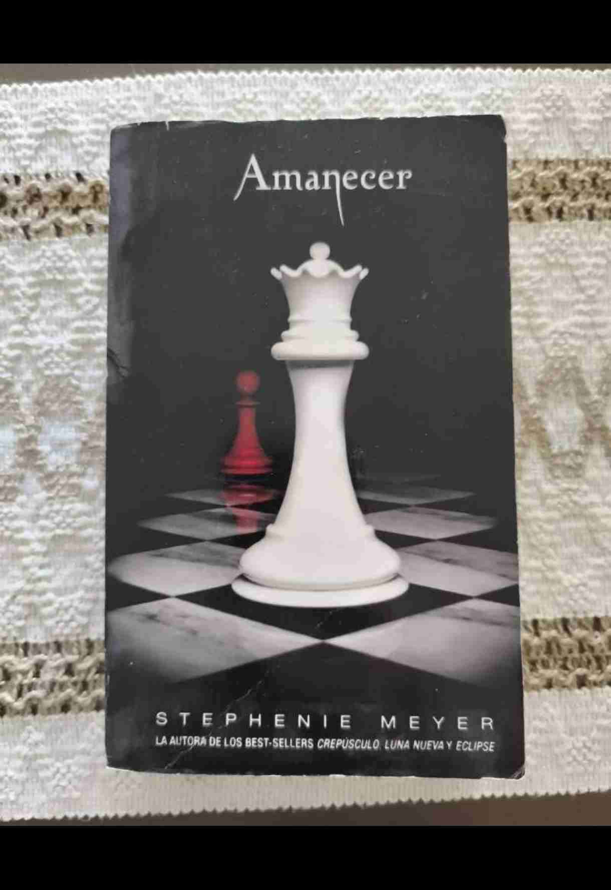 Libro Amanecer Stephenie Meyer