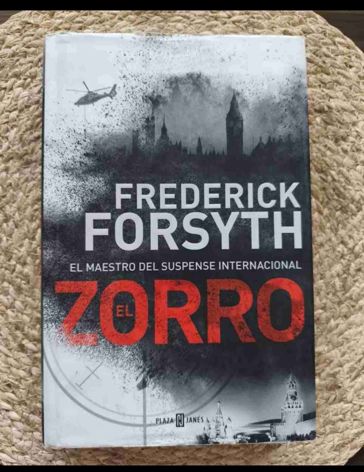 Libro El Zorro de Frederick Forsyth