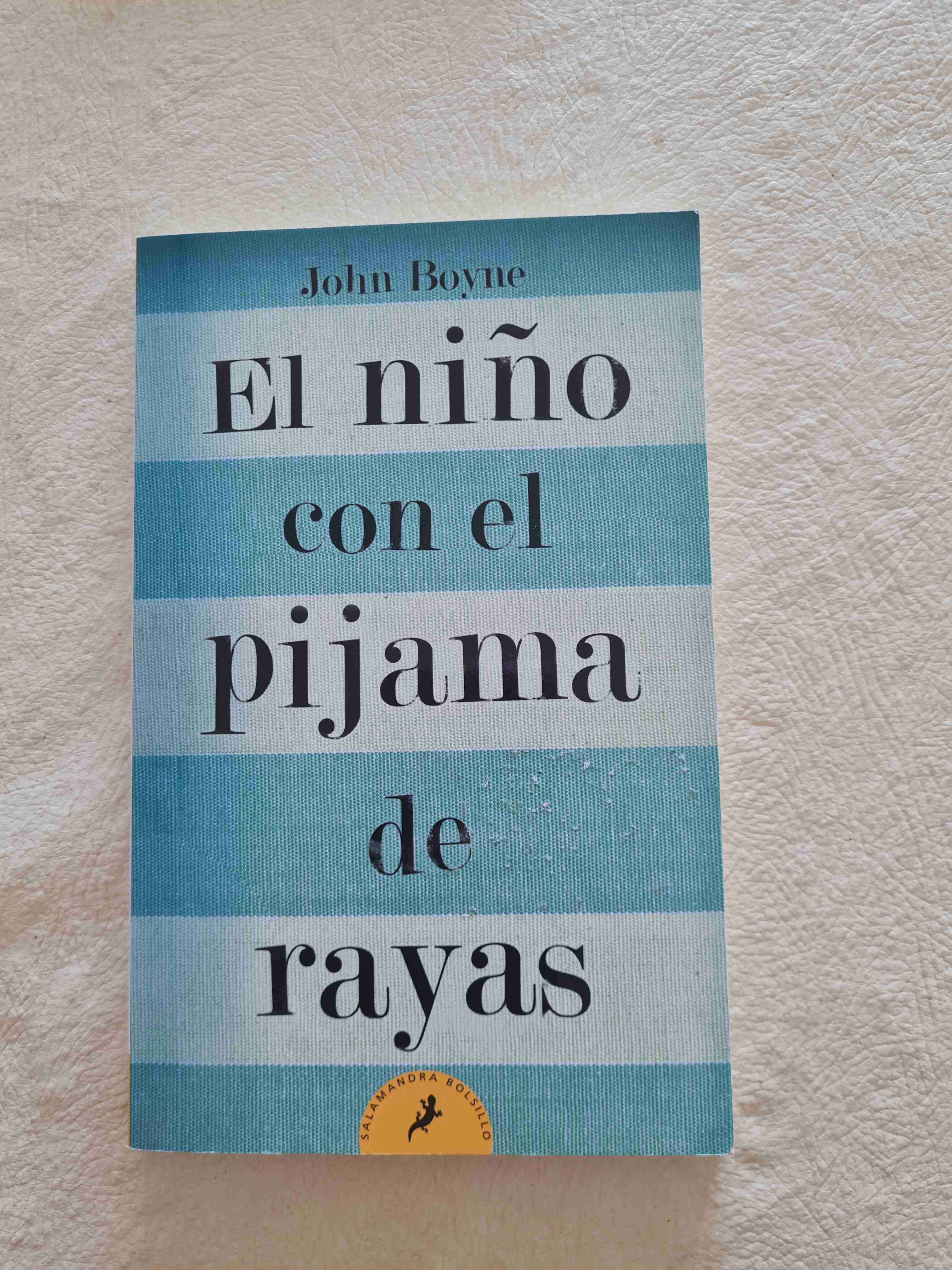 Libro El niño con el pijama de rayas