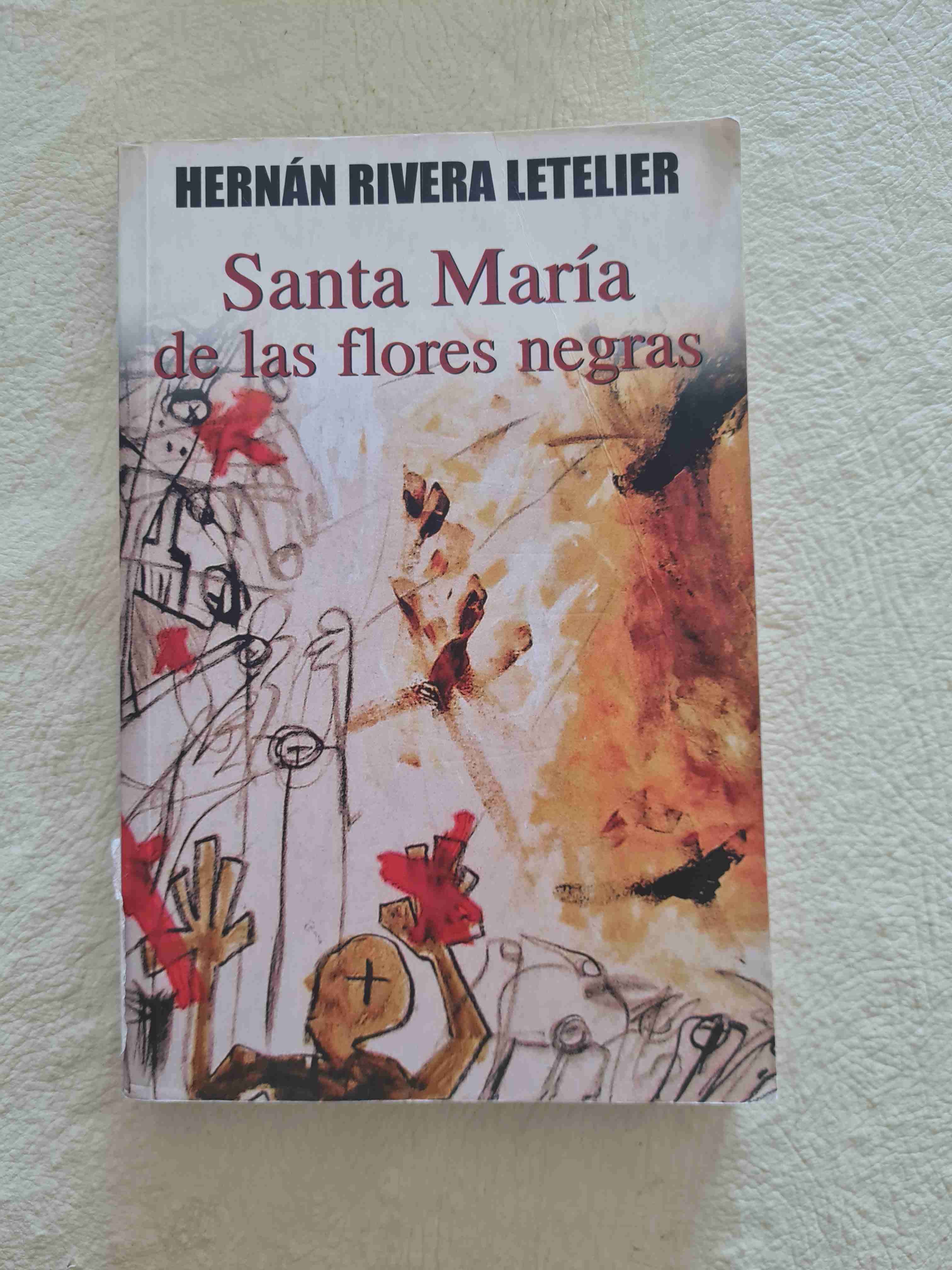 Libro 'Santa María de las flores negras'