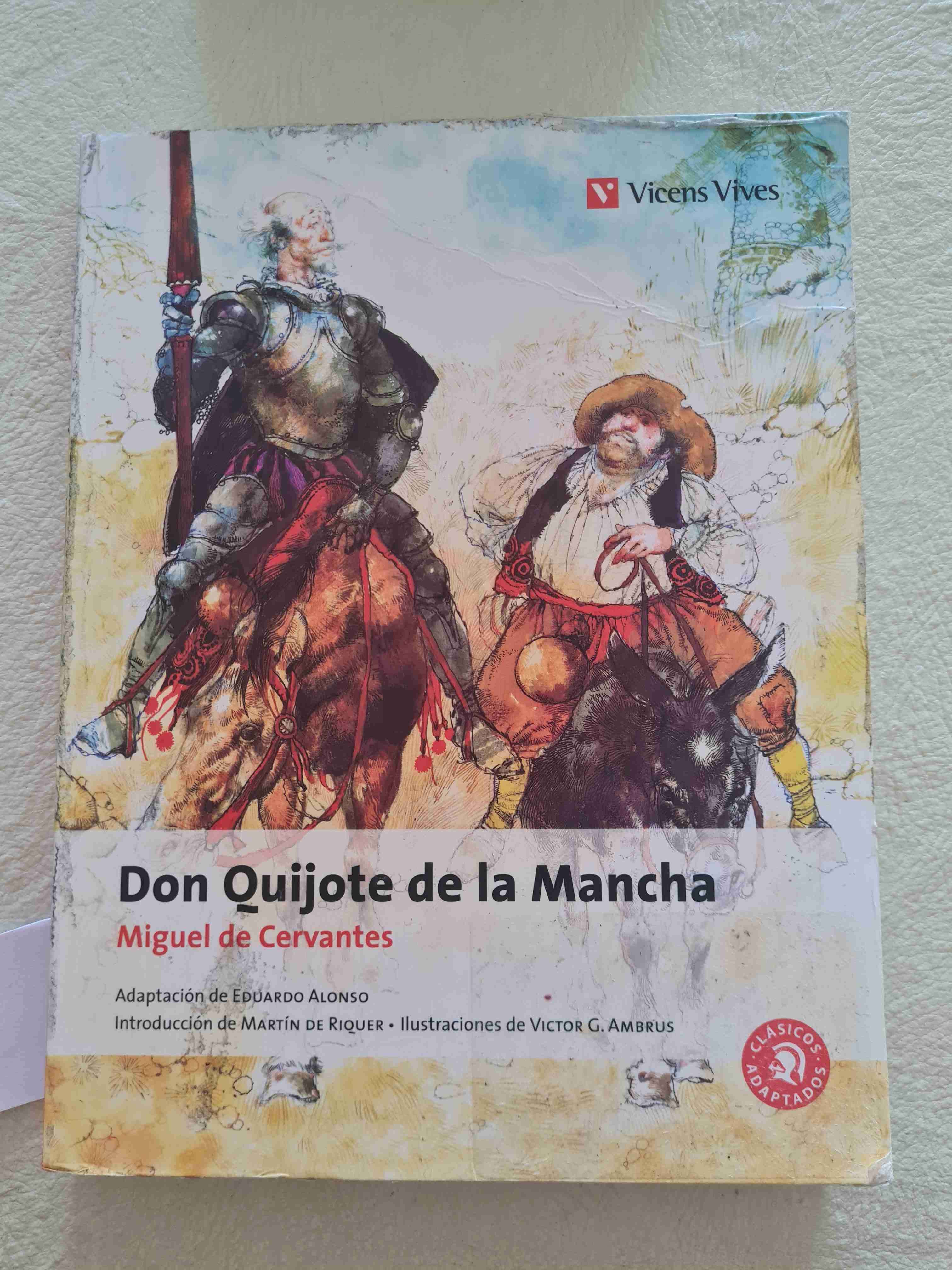 Libro Don Quijote de la Mancha