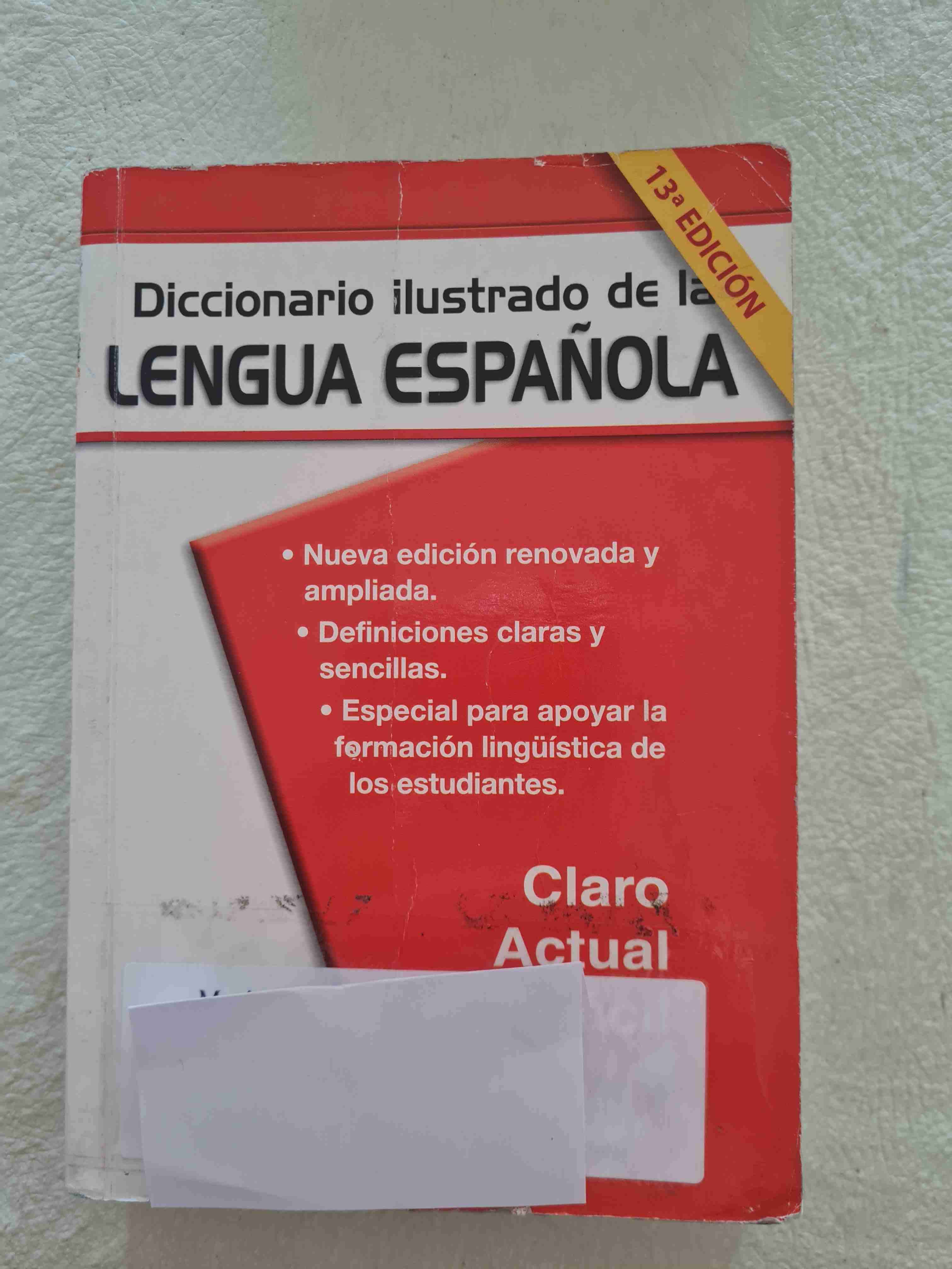 Diccionario ilustrado español