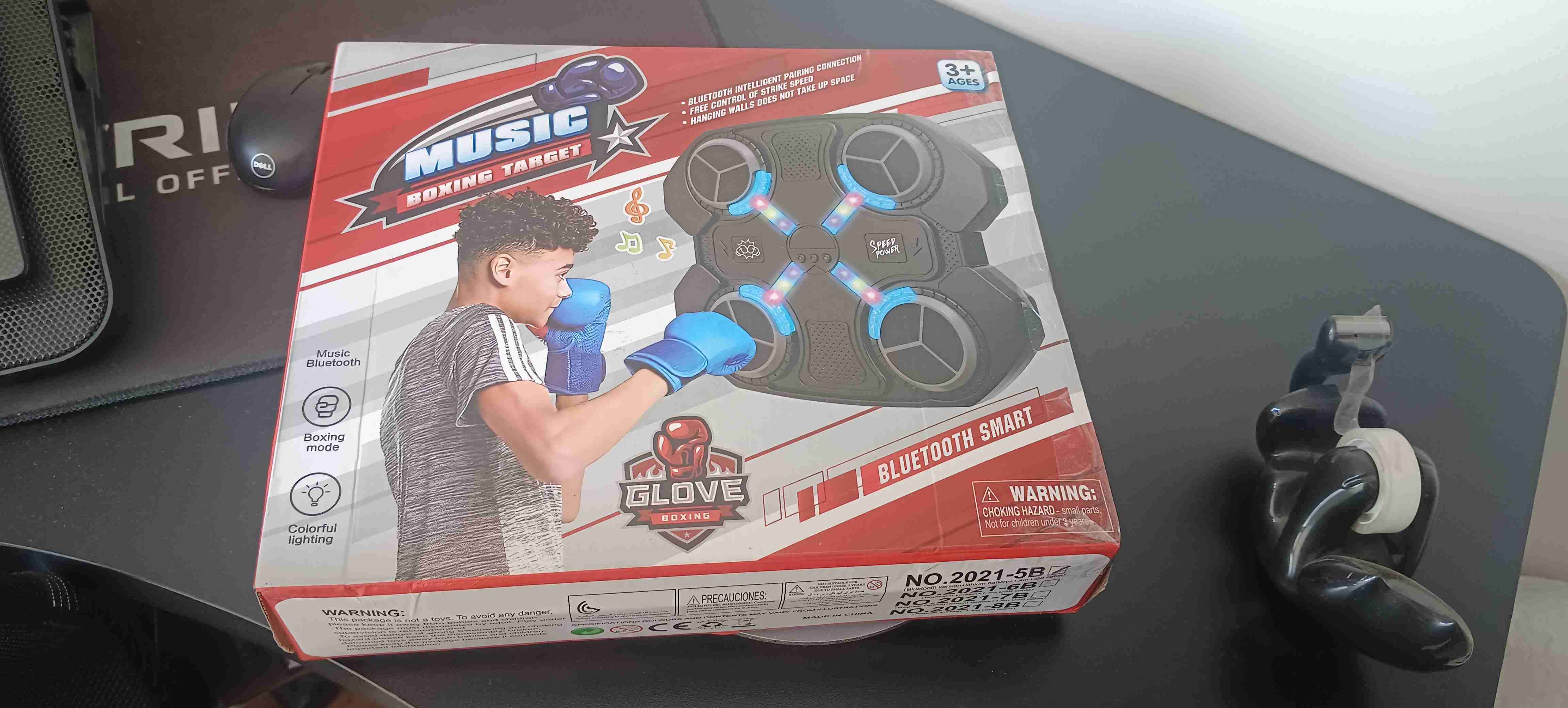 Target de boxeo con música Bluetooth - miniatura 2
