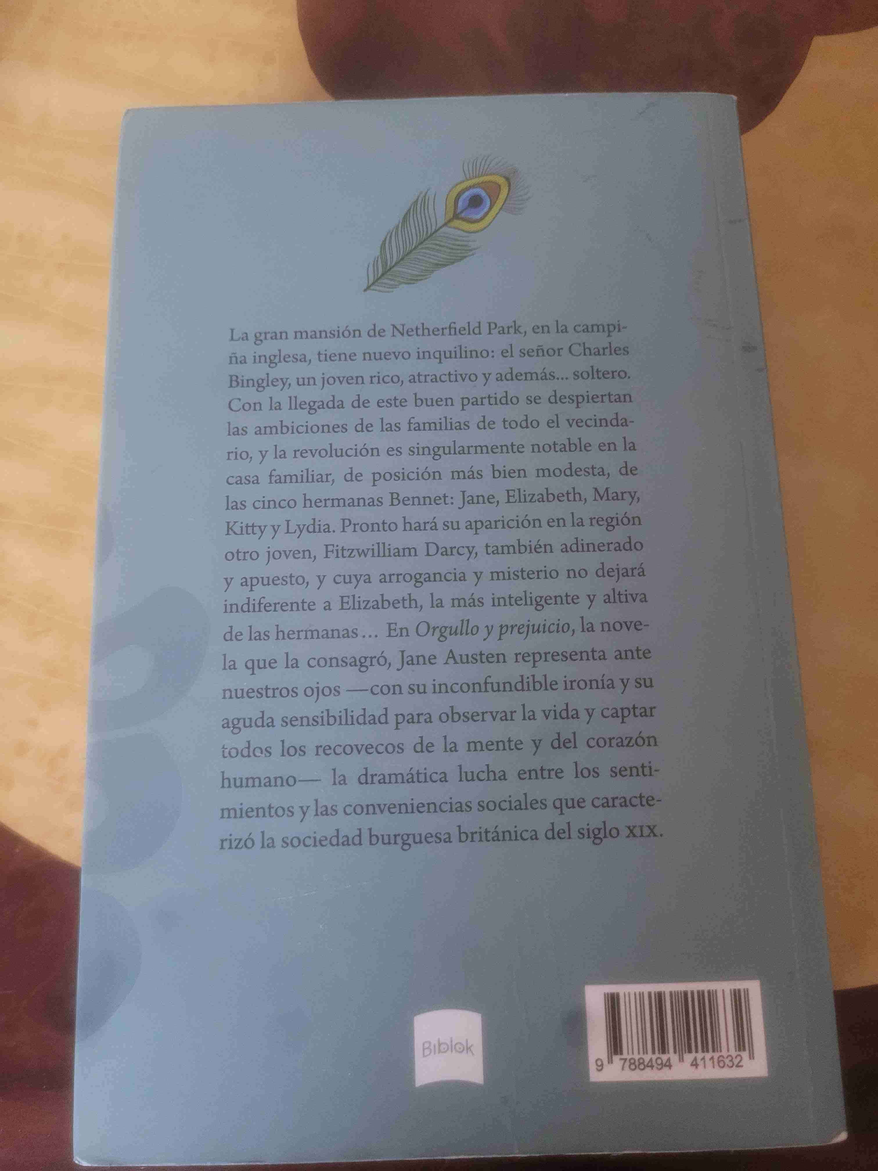 Libro Orgullo y Prejuicio Jane Austen - miniatura 2