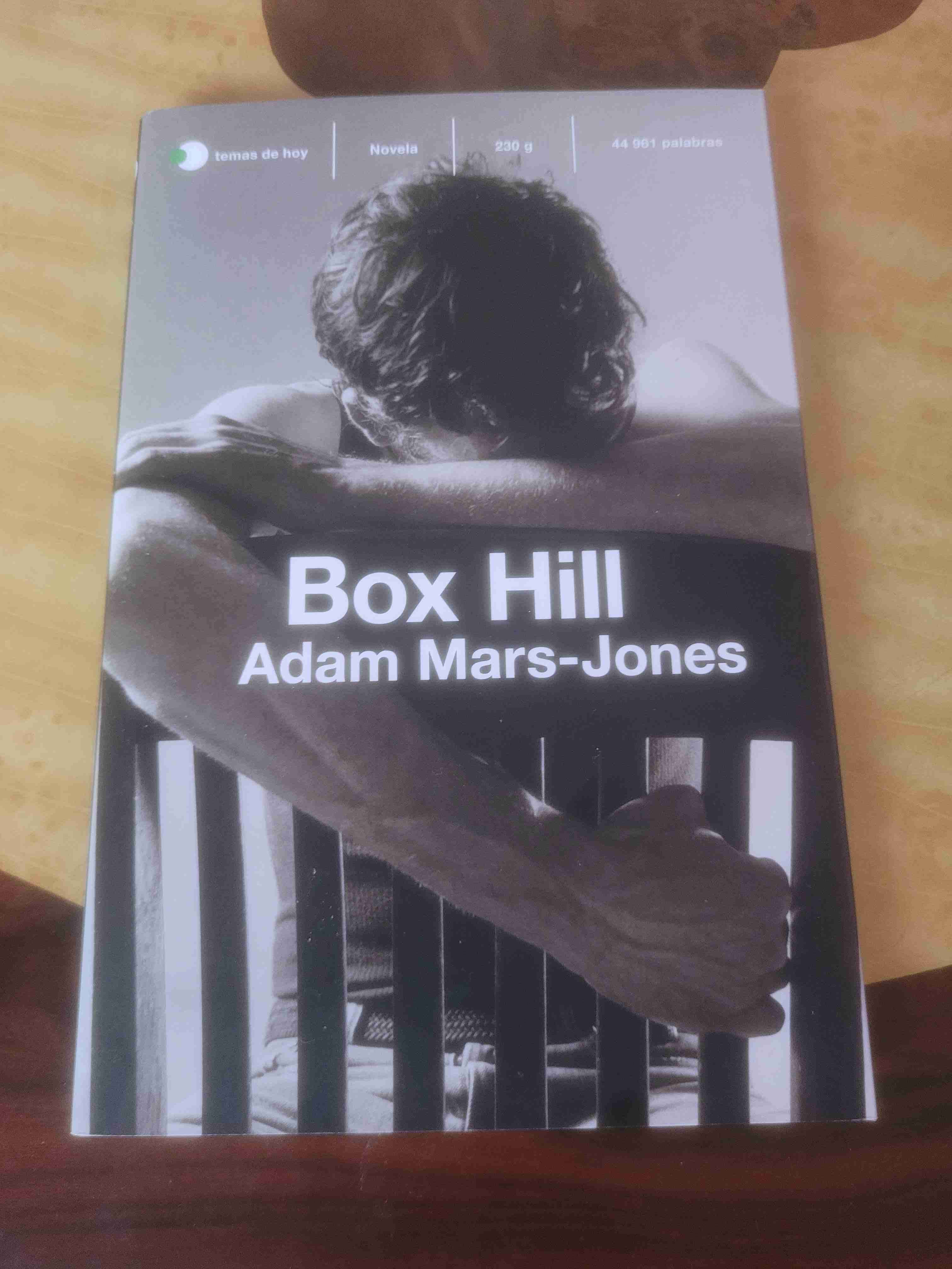 Libro 'Box Hill' Adam Mars-Jones
