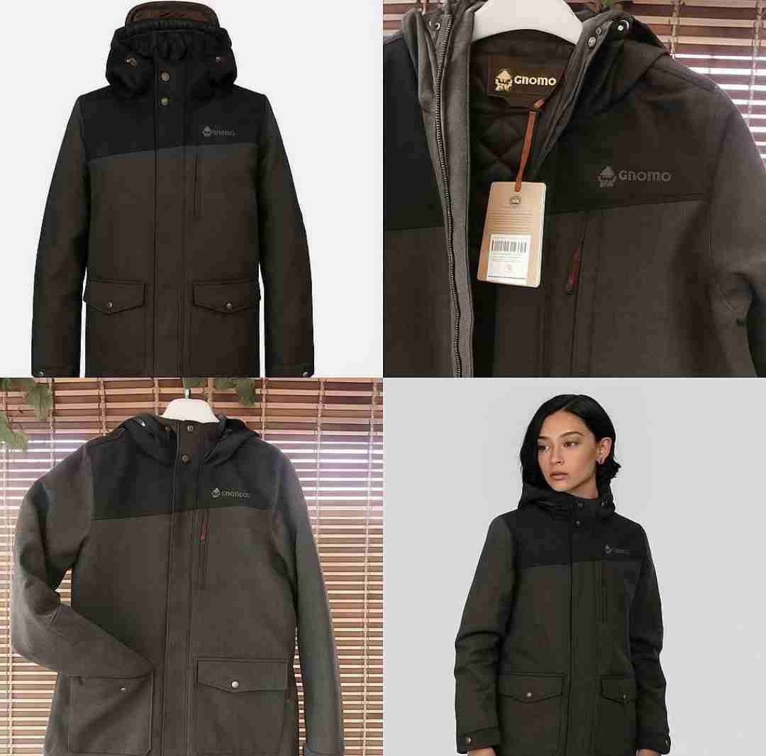 Parka impermeable con capucha Gnomo