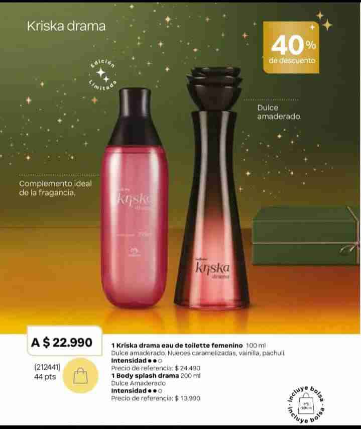 Perfume Kriska Drama edición limitada