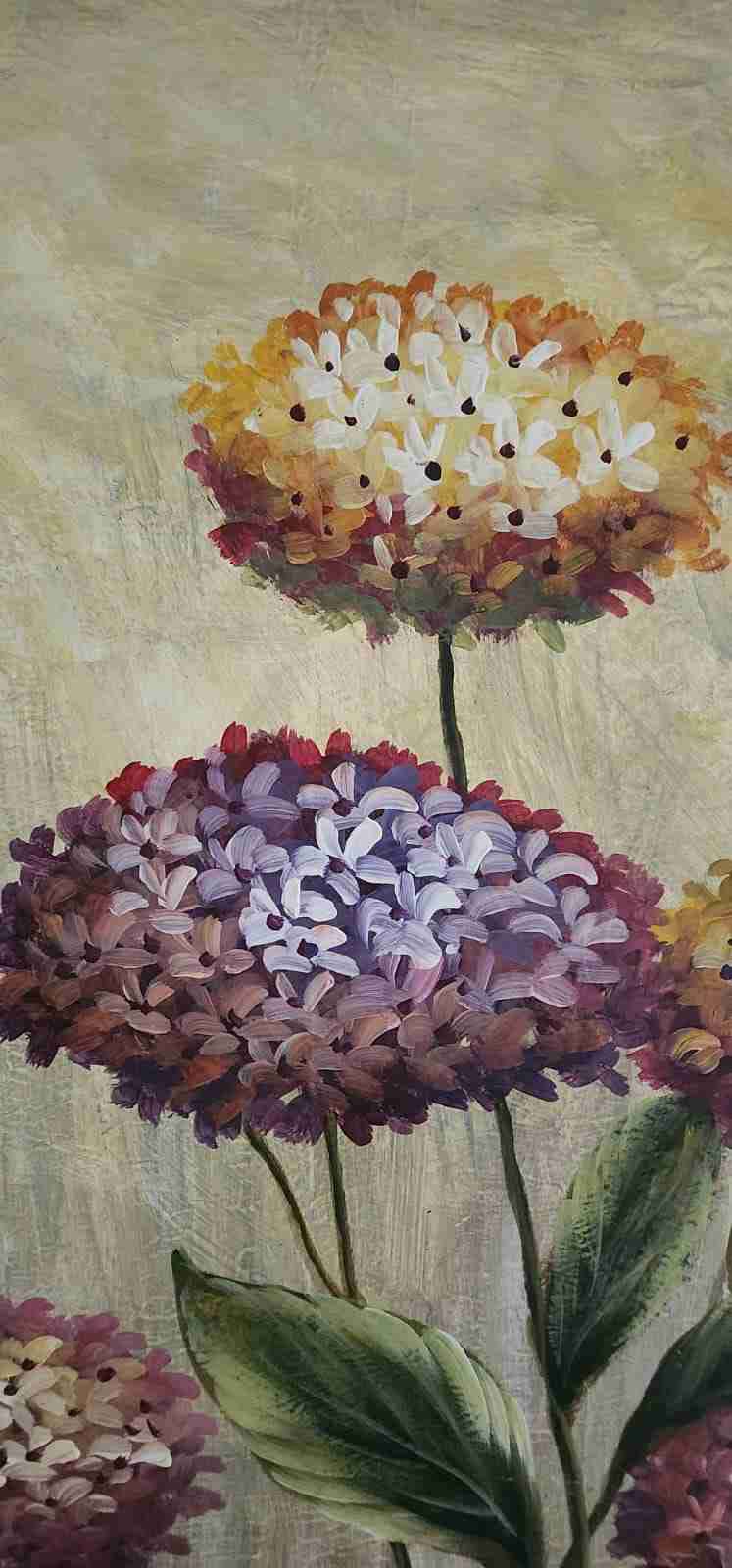 Cuadro con marco de flores - miniatura 4