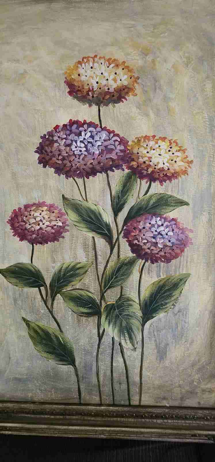 Cuadro con marco de flores - miniatura 5