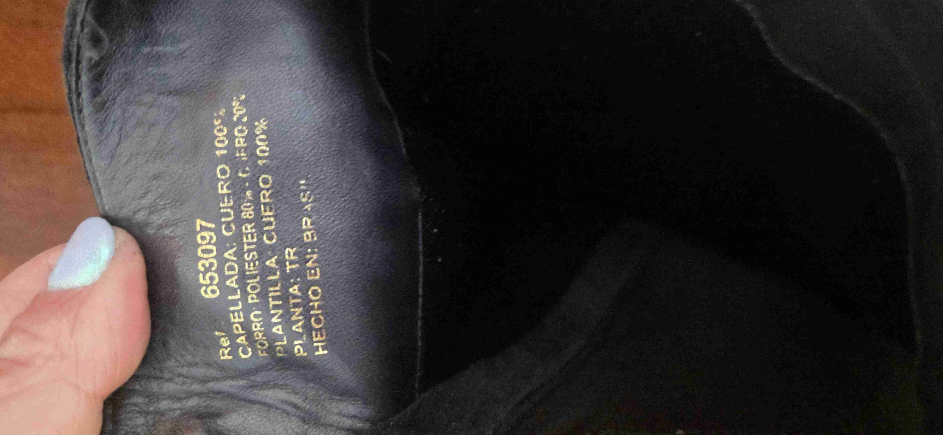 Botas negras de caña alta 36 - miniatura 5