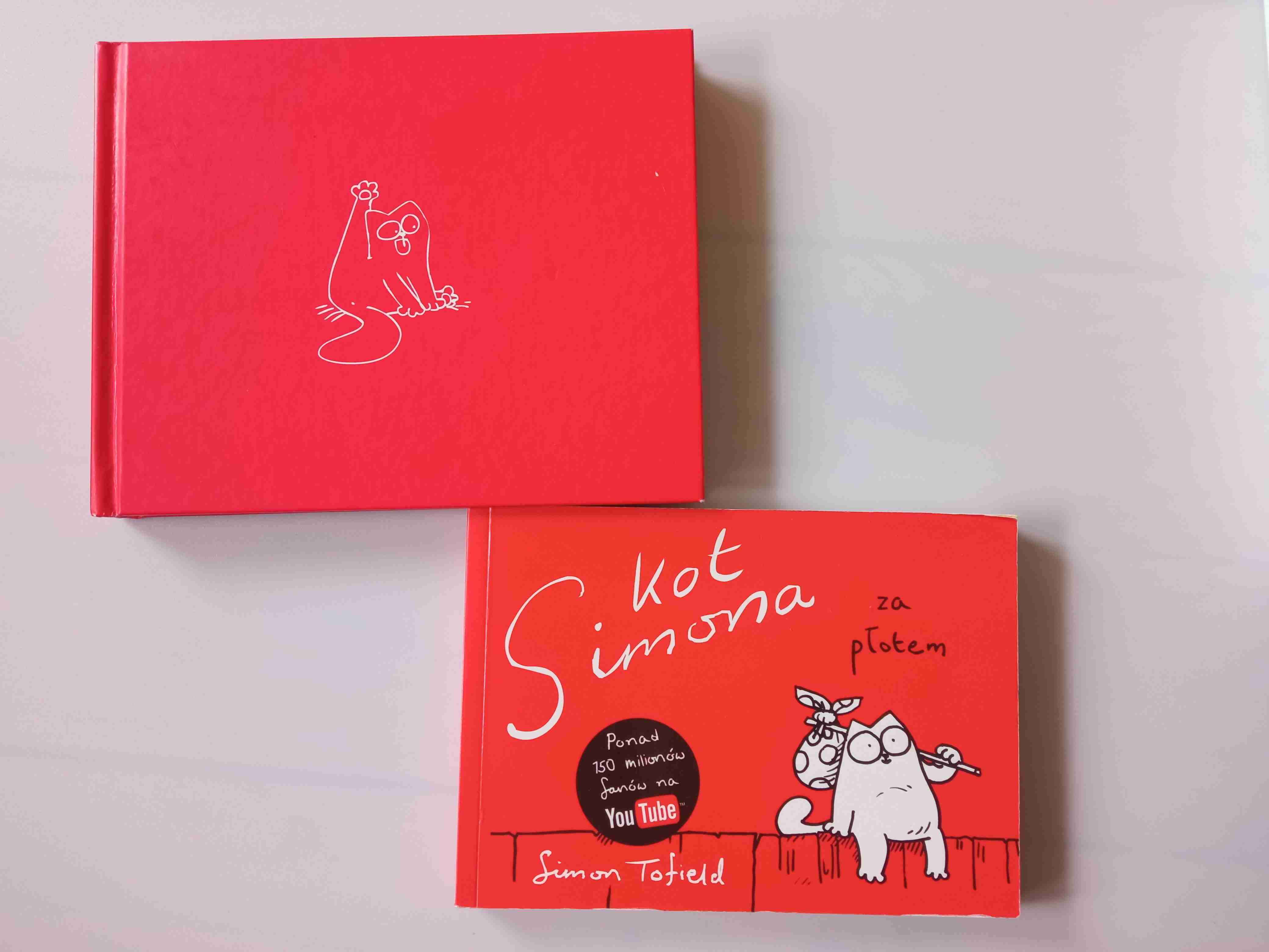 Pack 2 Libros ilustrados "Simon's  cat"