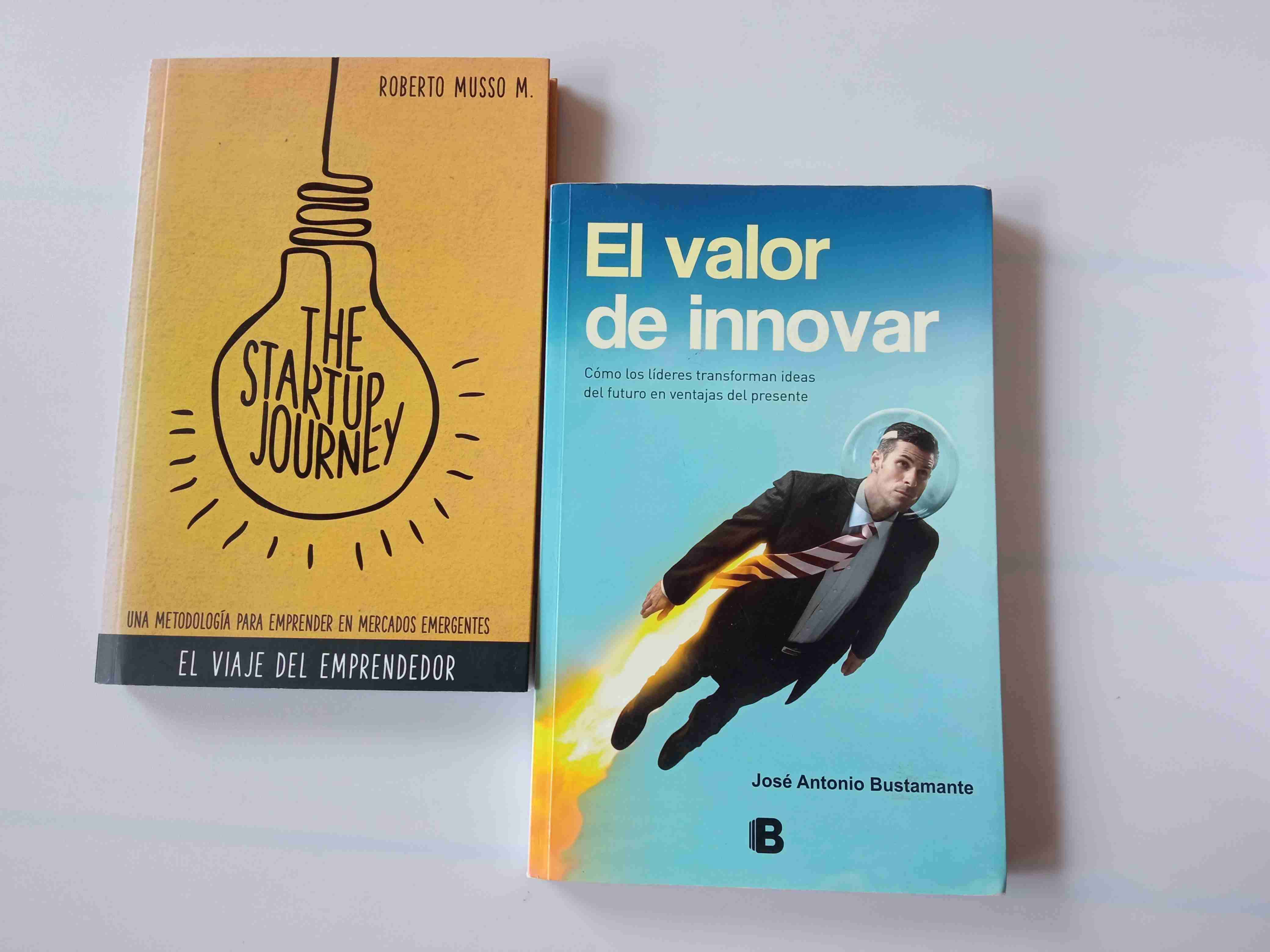 Pack 2 Libros de emprendedores e innovación