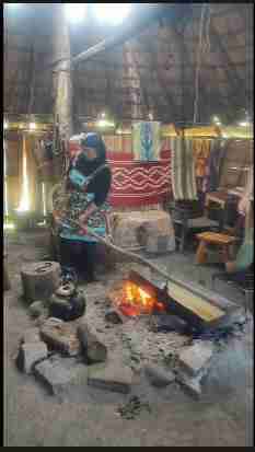 Ruca con callana para tostar trigo a escala - miniatura 5