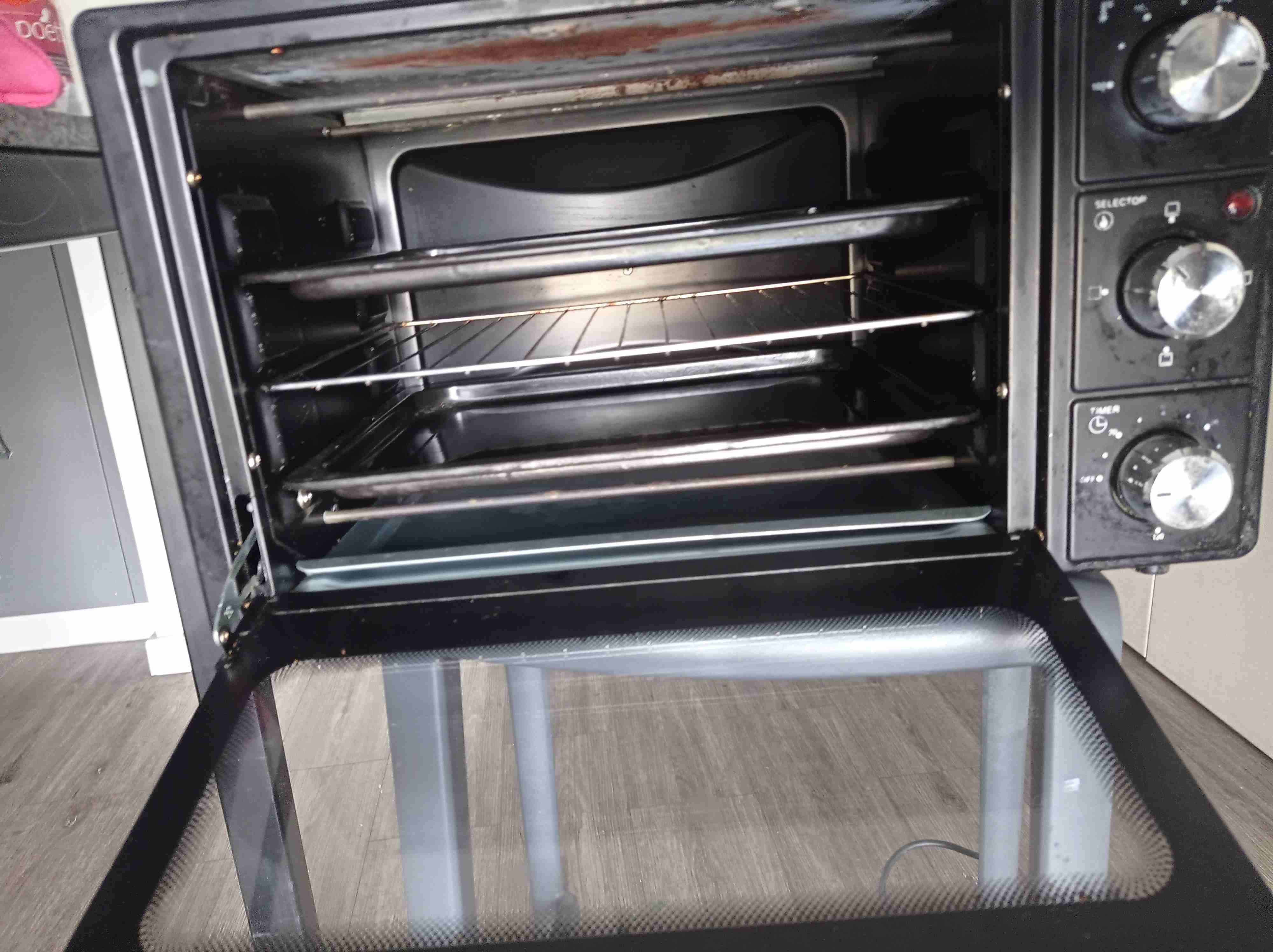 Horno eléctrico Thomas negro - miniatura 2