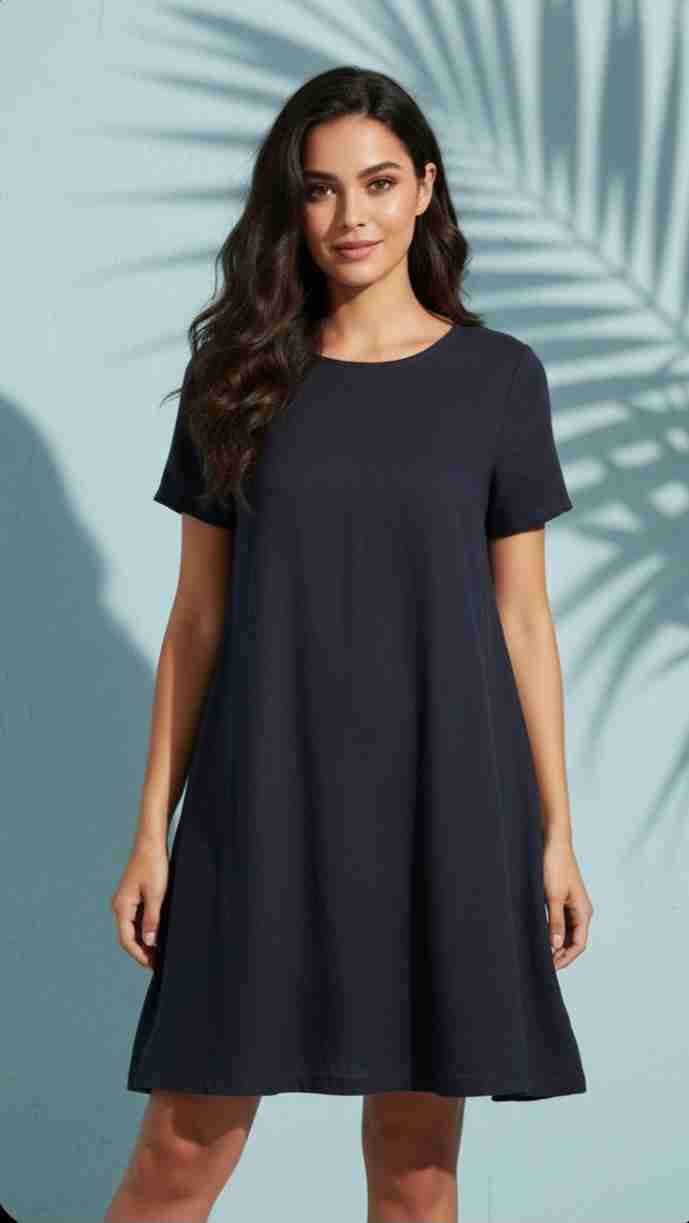 Vestido negro casual