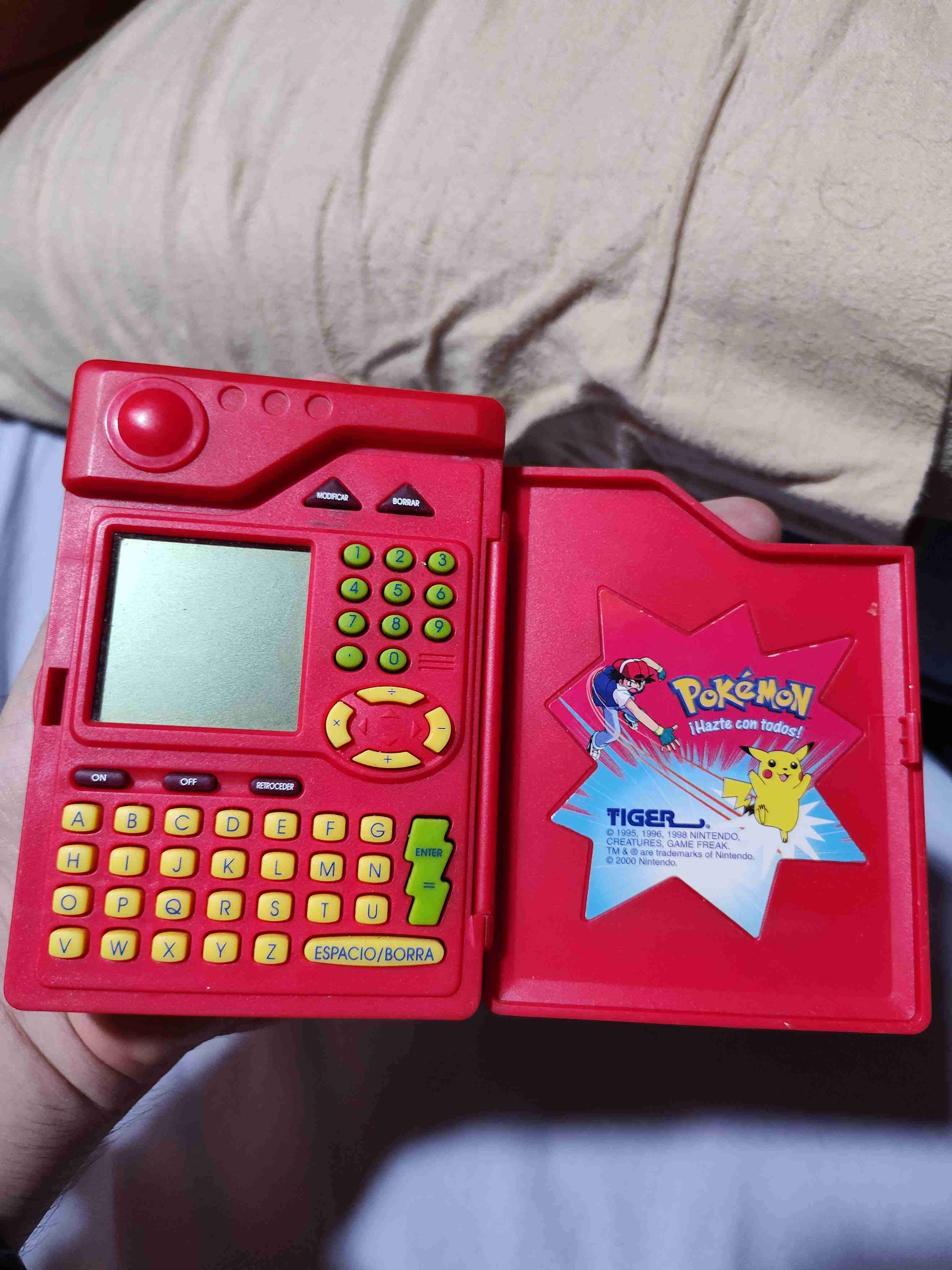Pokedex electrónica Pokémon 1999 tiger - miniatura 2