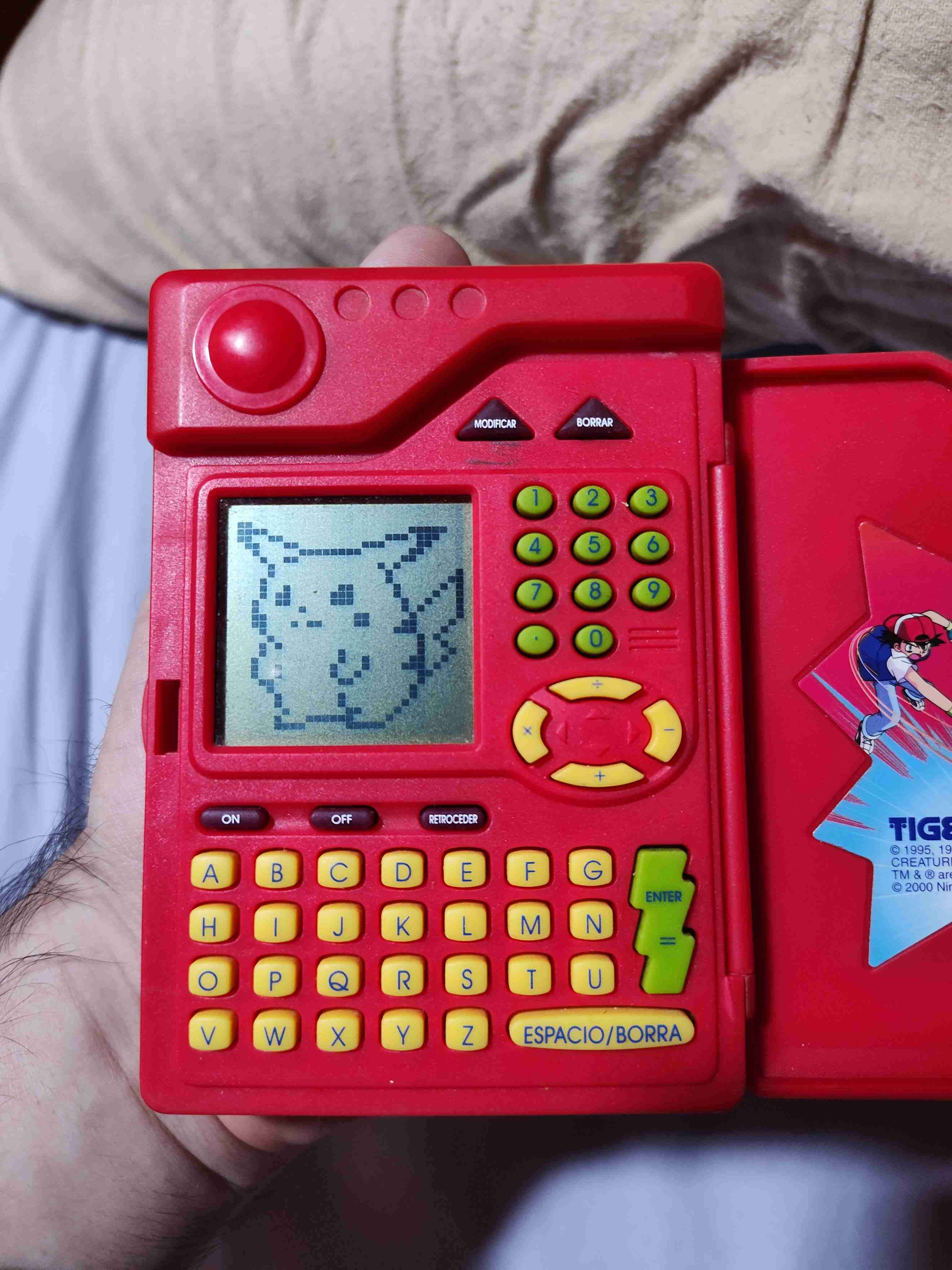 Pokedex electrónica Pokémon 1999 tiger - miniatura 3