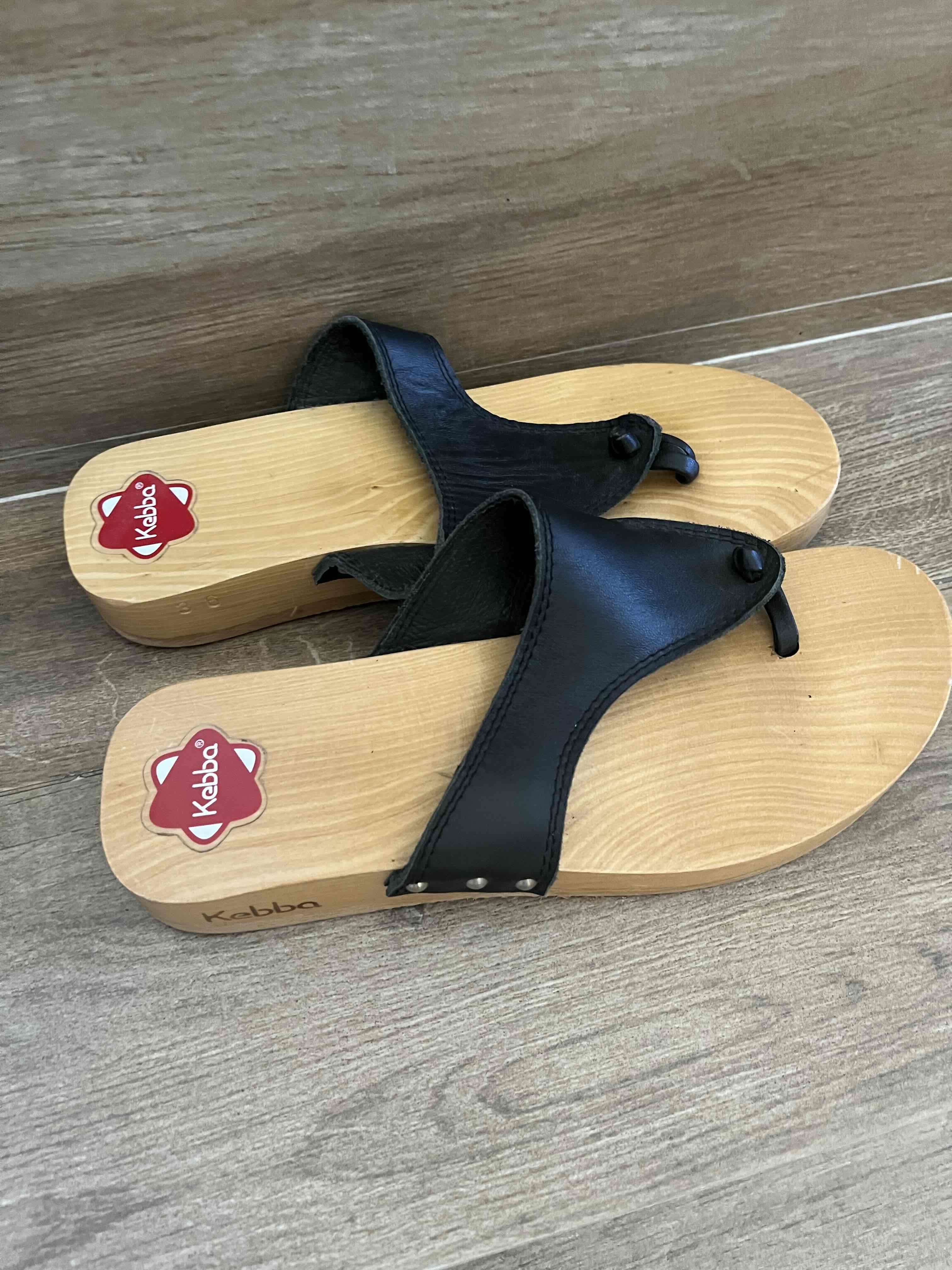 Sandalias de madera Kebba talla 36 - miniatura 2