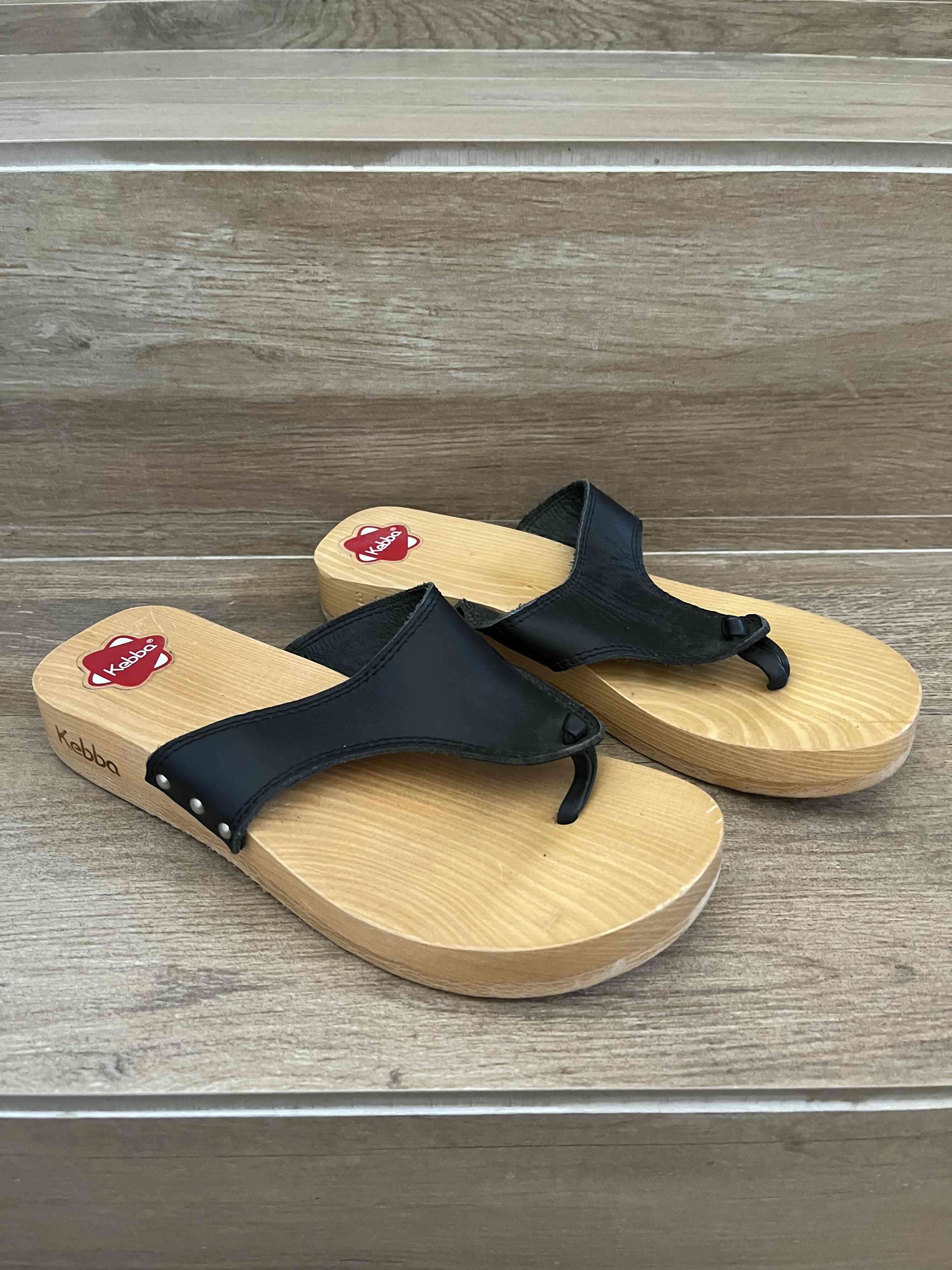 Sandalias de madera Kebba talla 36 - miniatura 3