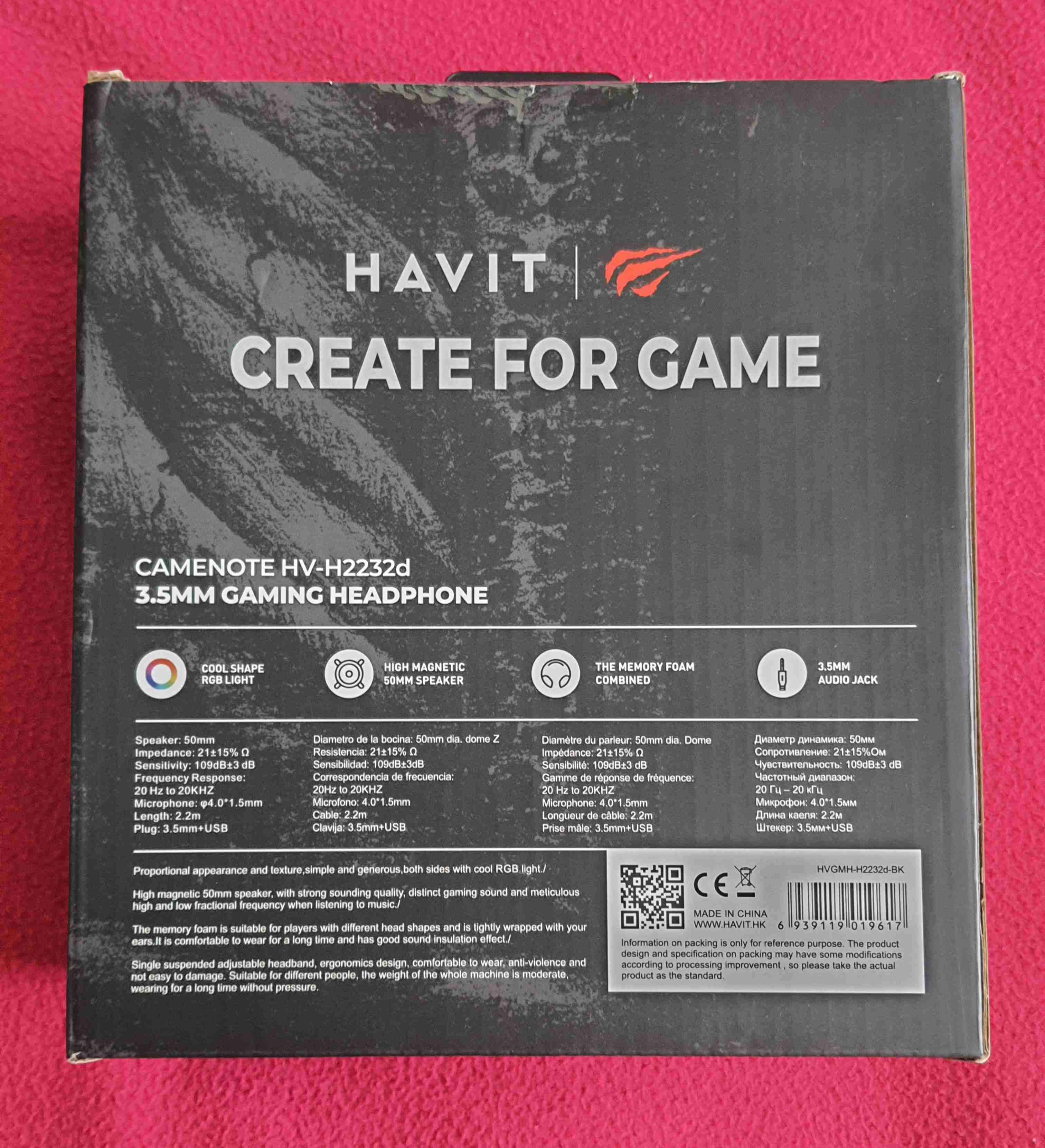 Audífonos gaming Havit 3.5mm - miniatura 2
