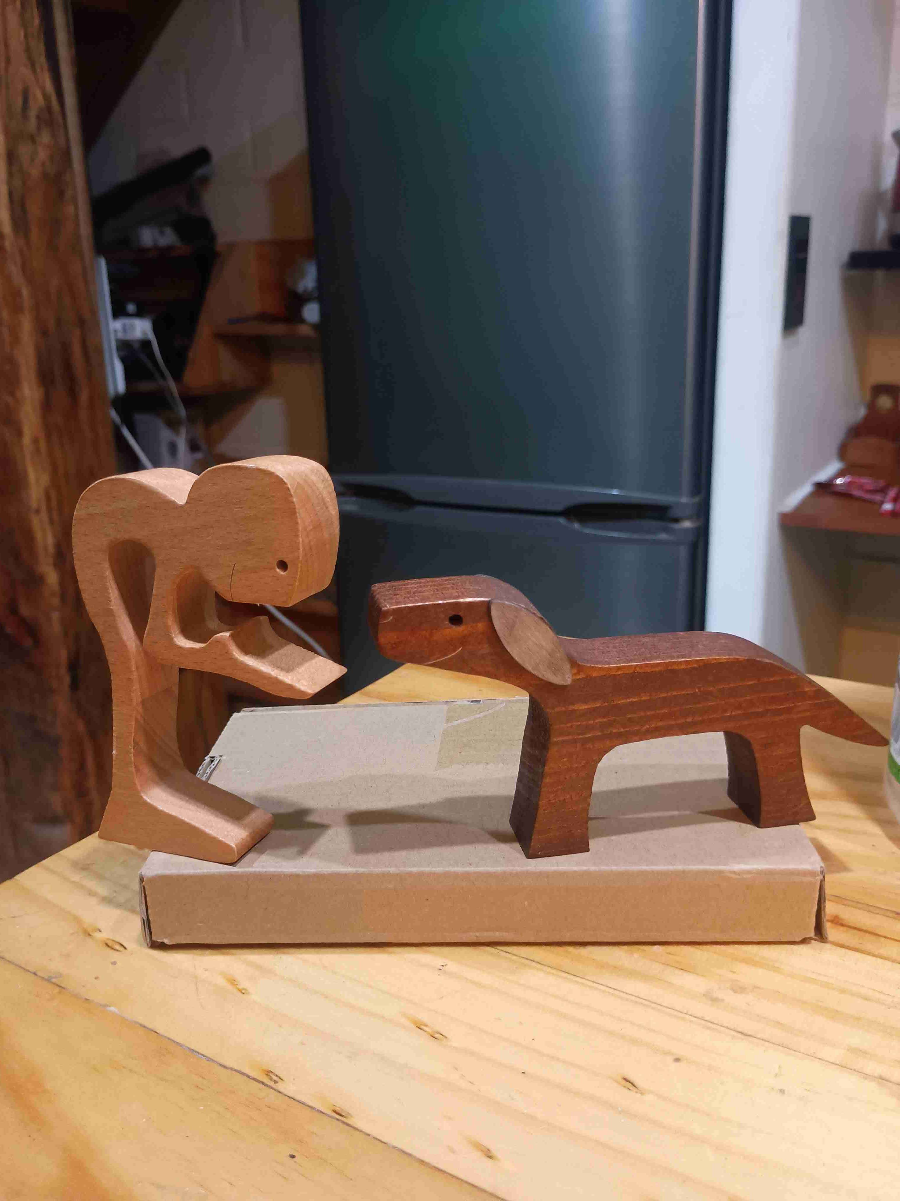 Figura decorativa de madera - miniatura 2