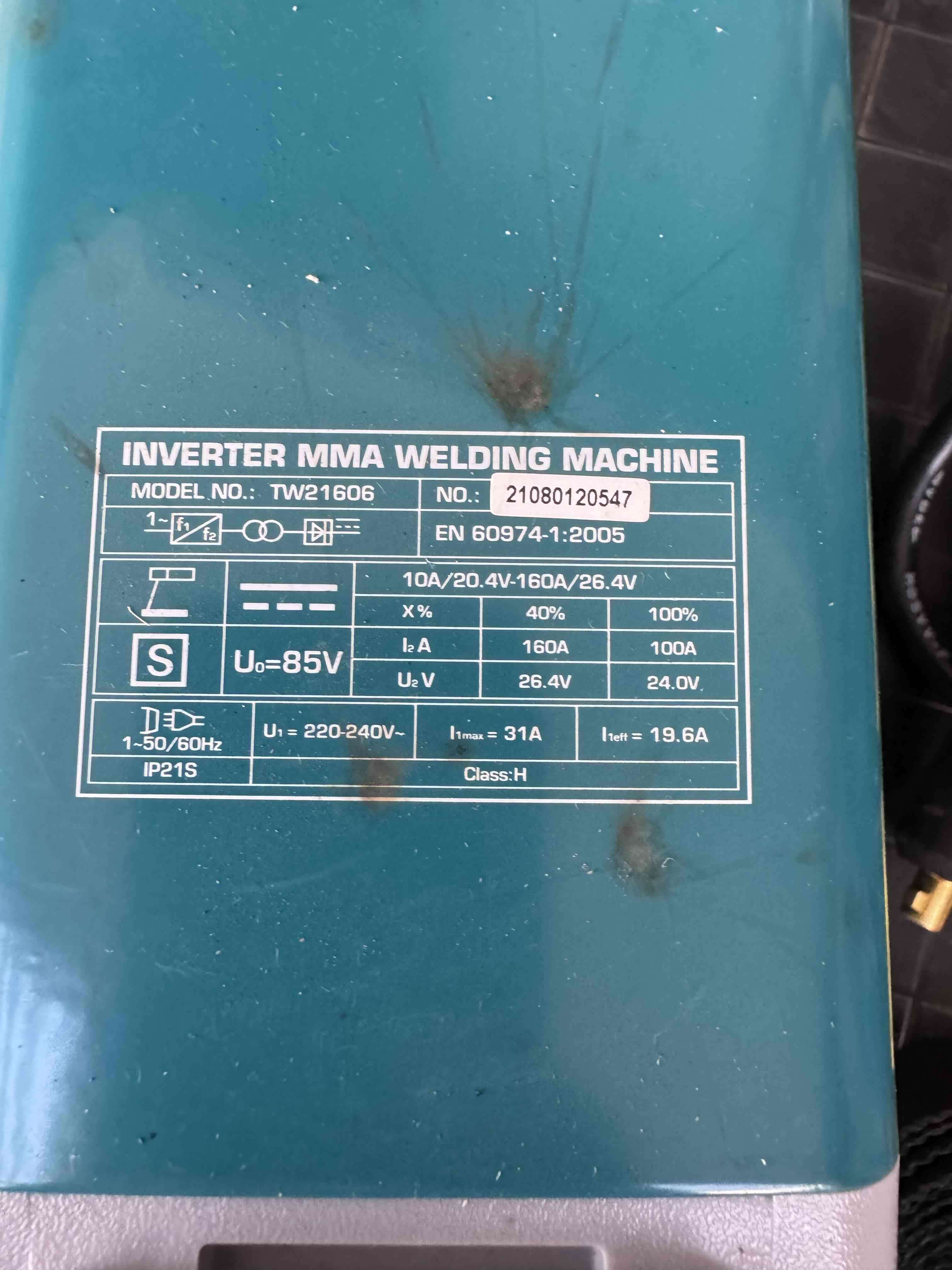 Soldadora inverter Total 160A - miniatura 4