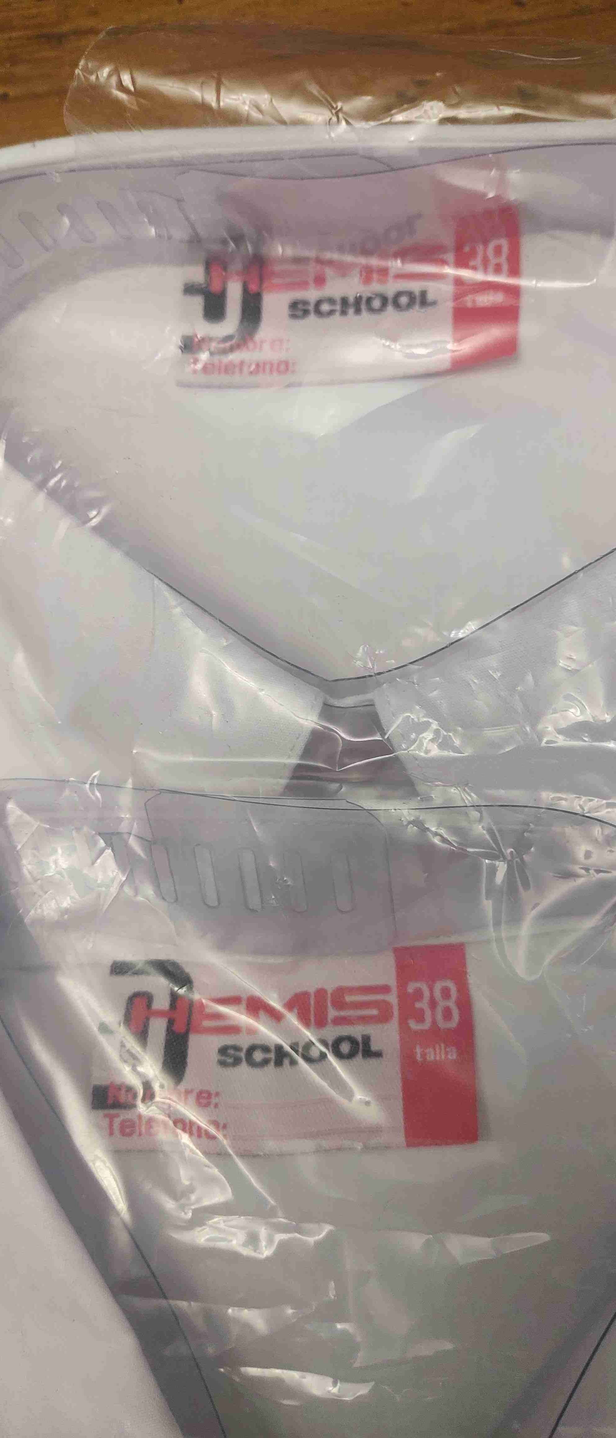 Set 2 blusas escolar blanca talla 38