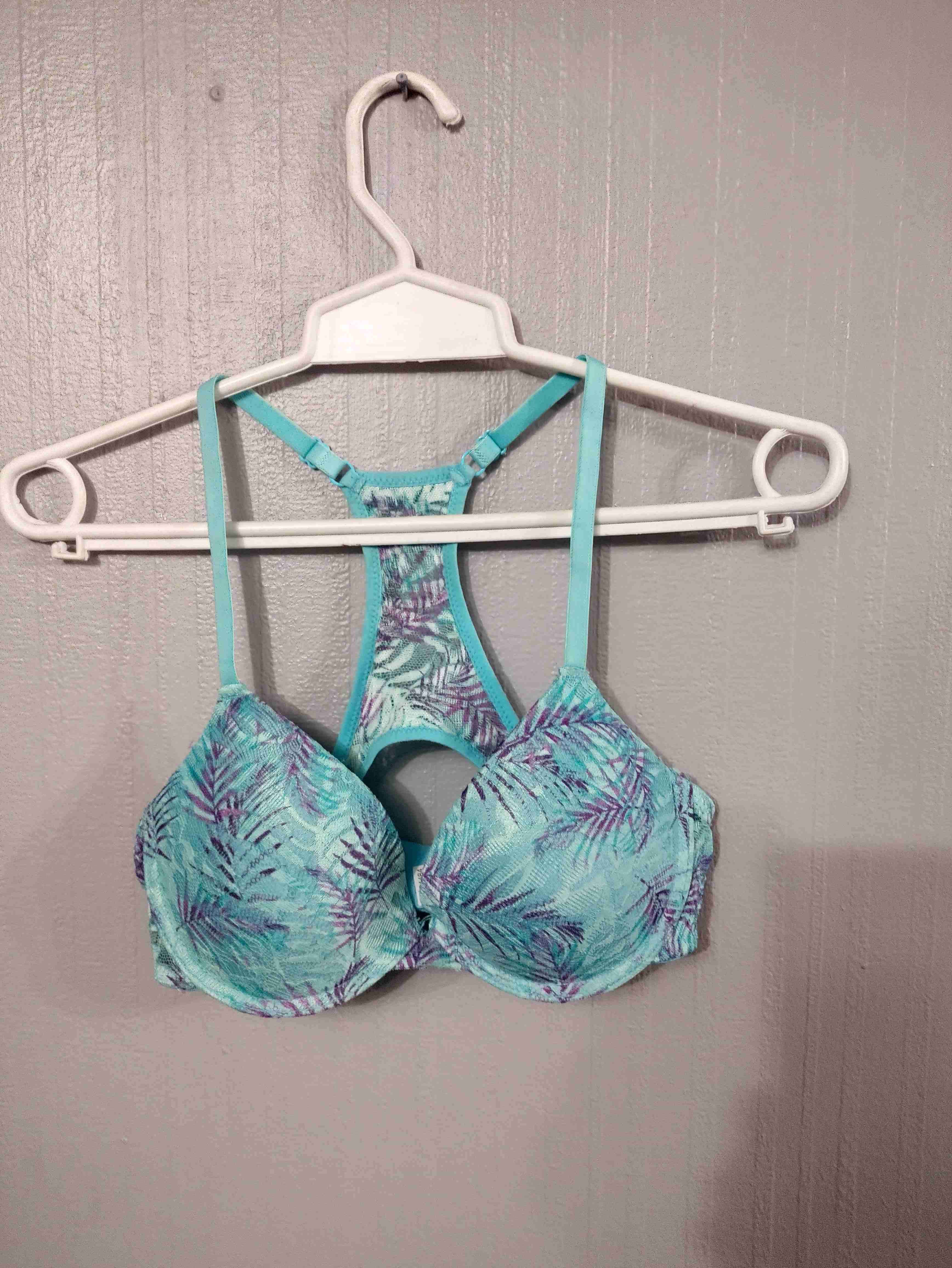 Sosten deportivo con estampado tropical S