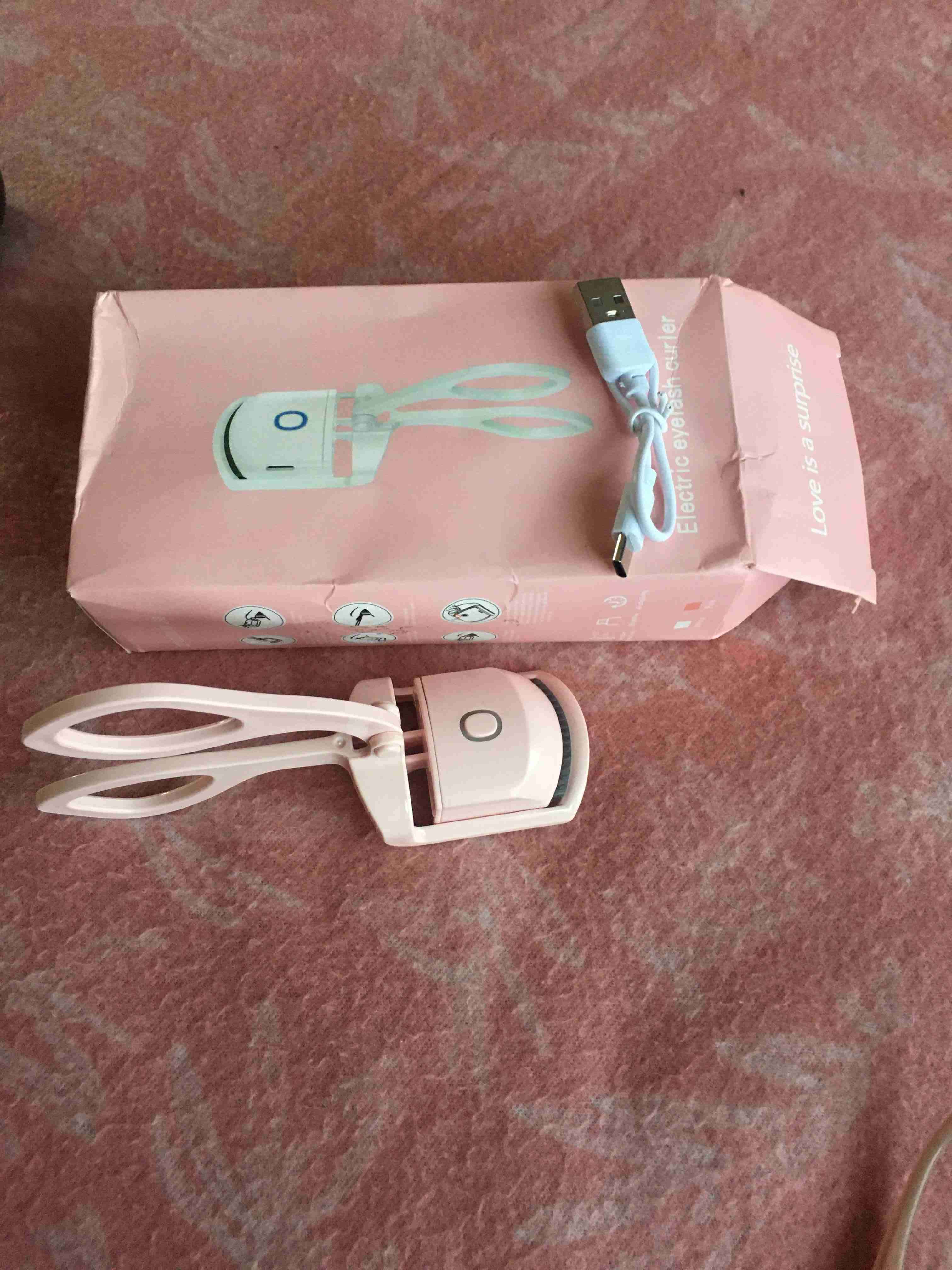 Rizador de pestañas eléctrico USB - miniatura 3