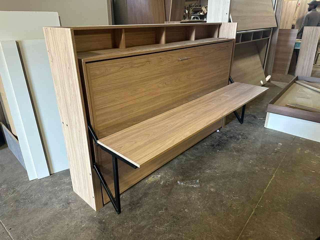 Cama plegable escritorio dinámico de 1.5 plaza - miniatura 2