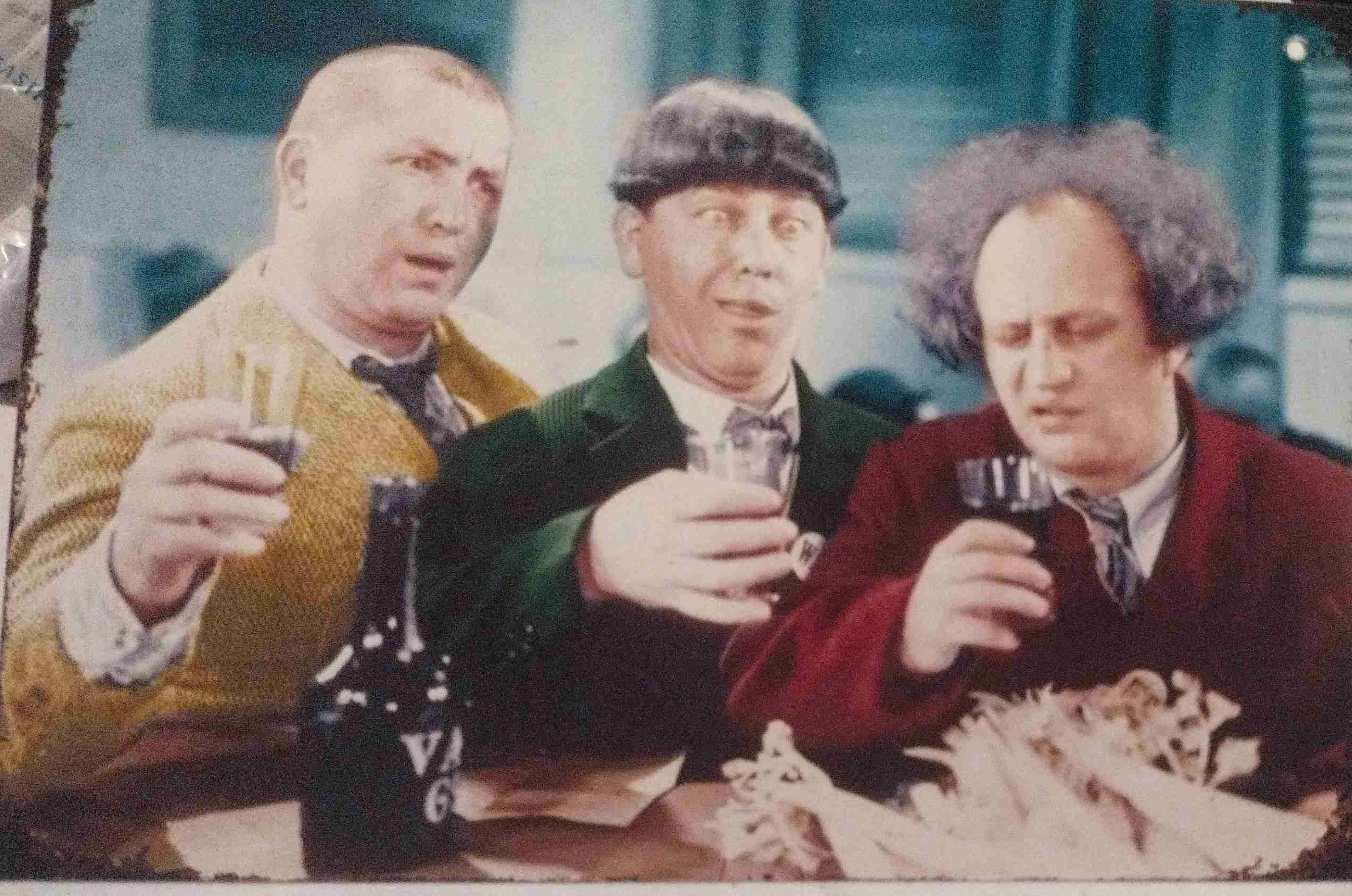 Cuadro vintage de comedia clásica