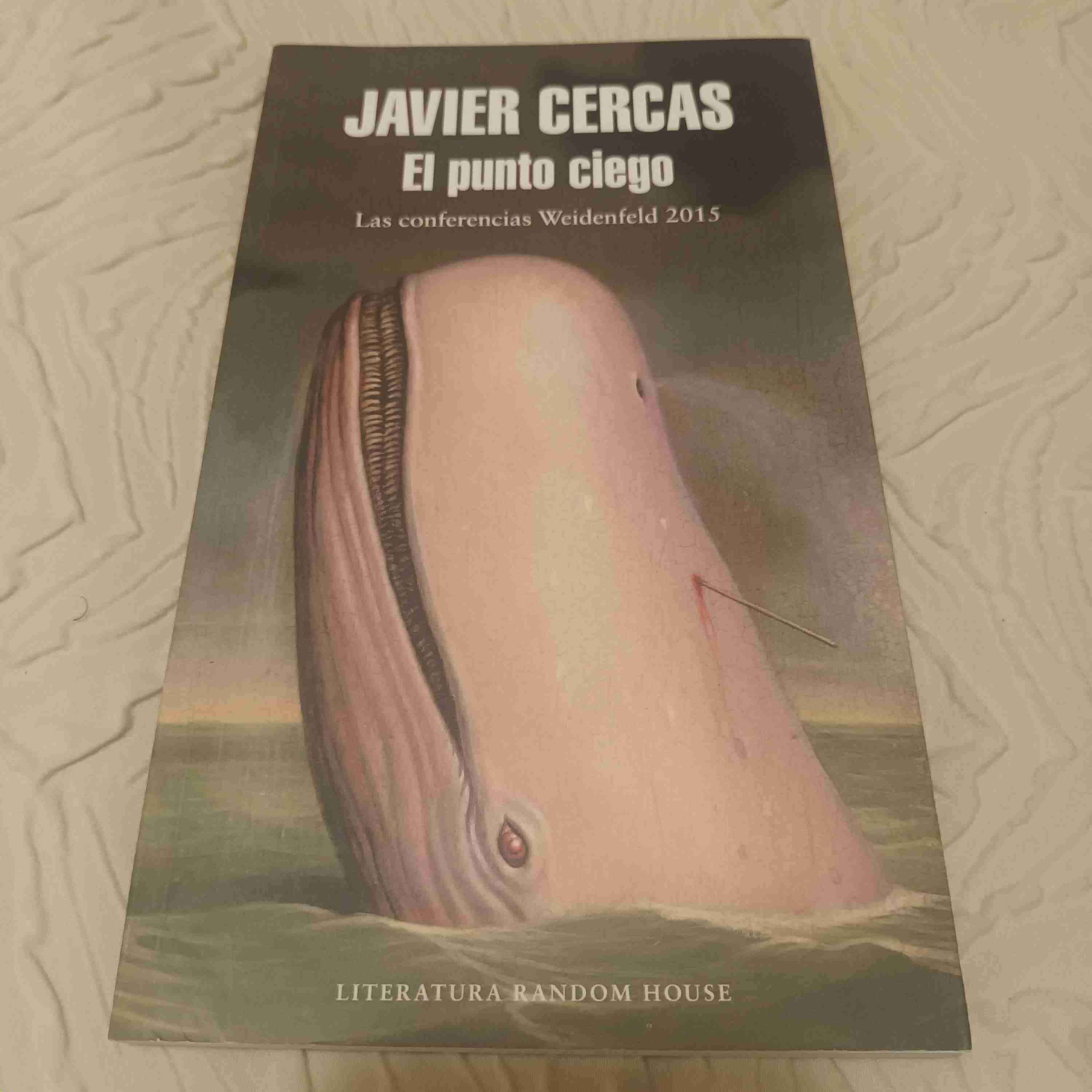 Libro El punto ciego - Javier Cercas