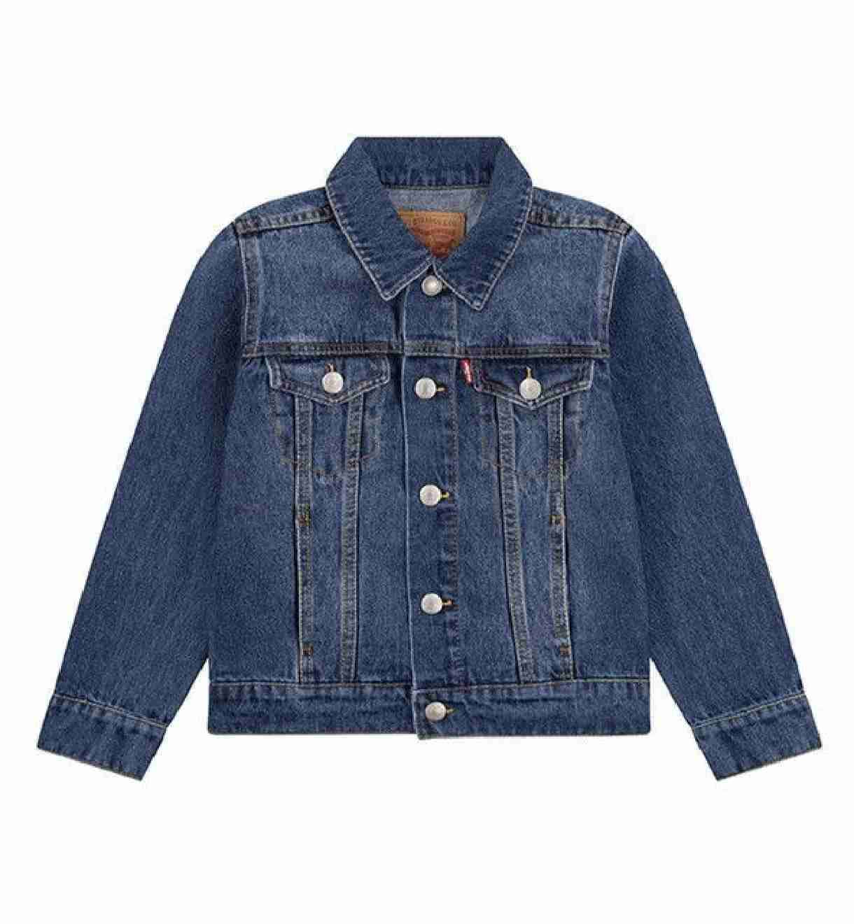 Chaqueta de mezclilla azul talla 5