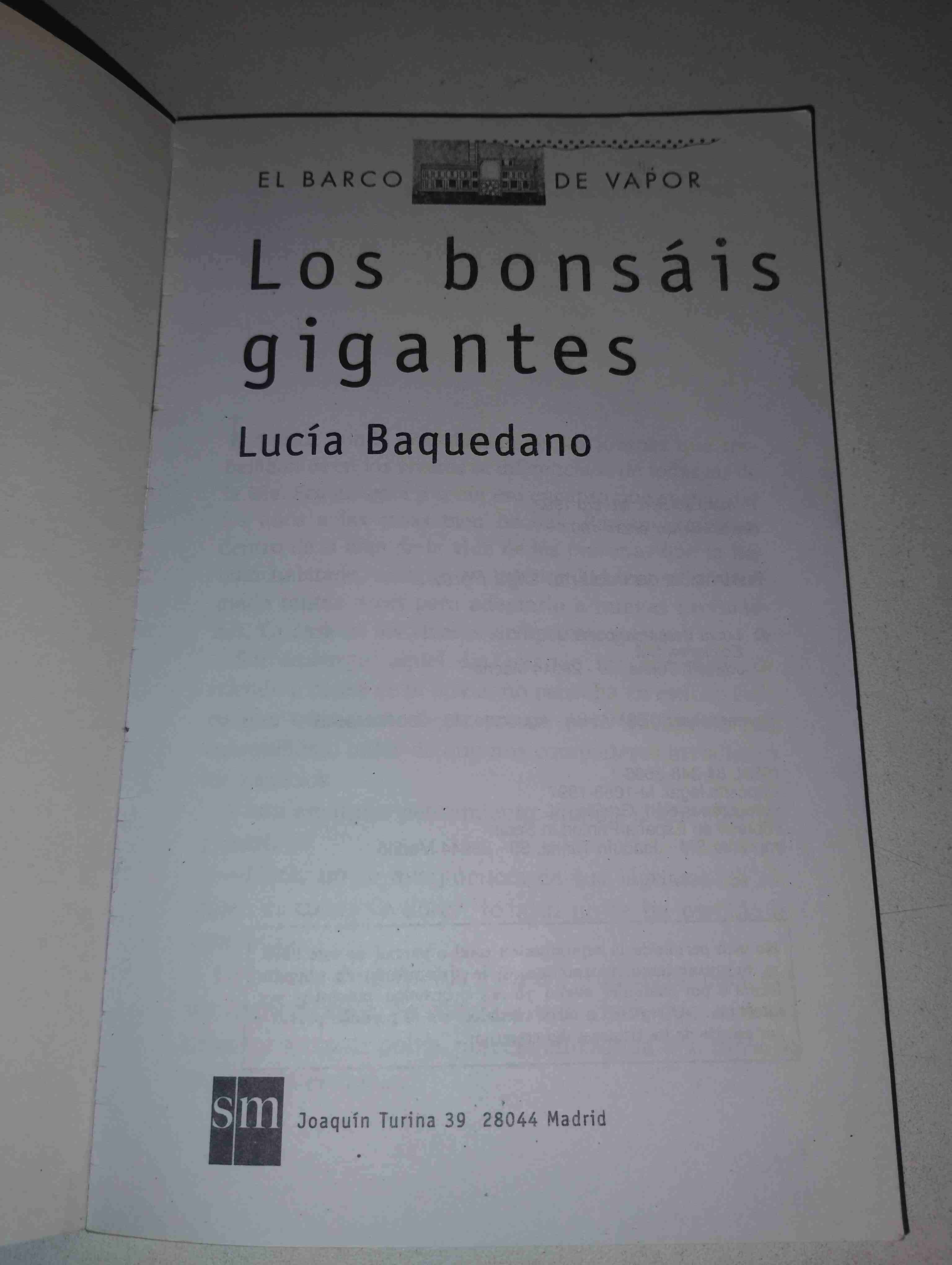 Libro Los bonsáis gigantes - miniatura 3