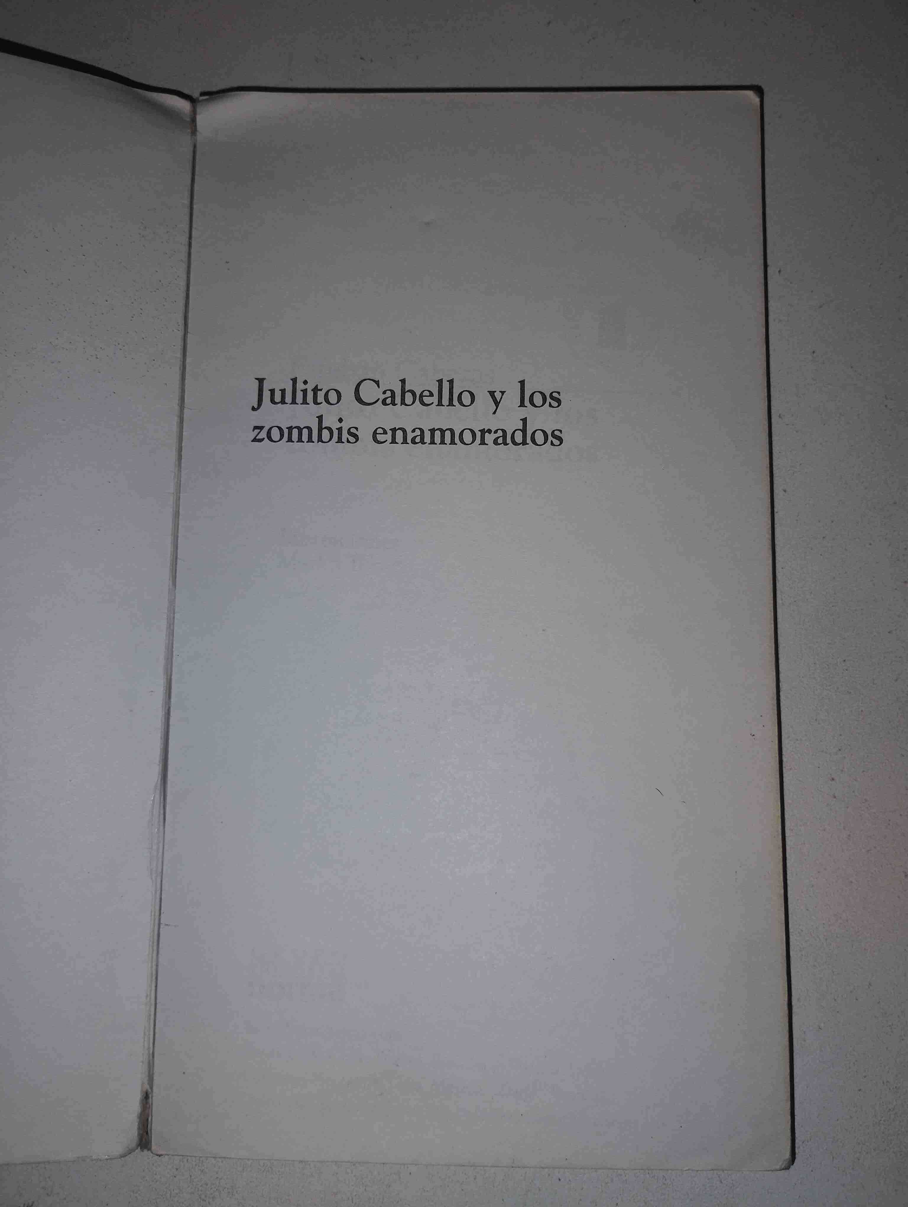Libro "Julito Cabello y los zombis enamorados" - miniatura 3