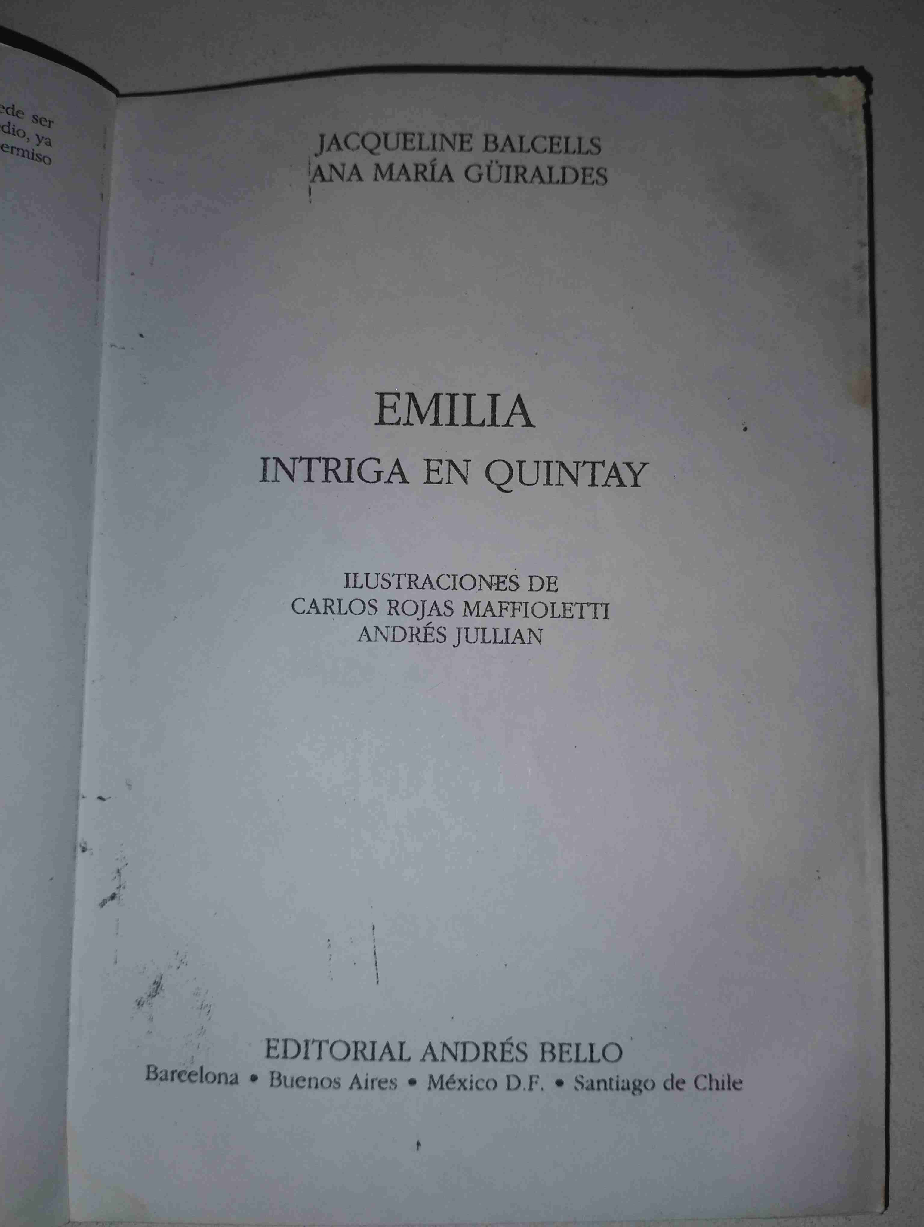 Libro 'Emilia Intriga en Quintay' - miniatura 3