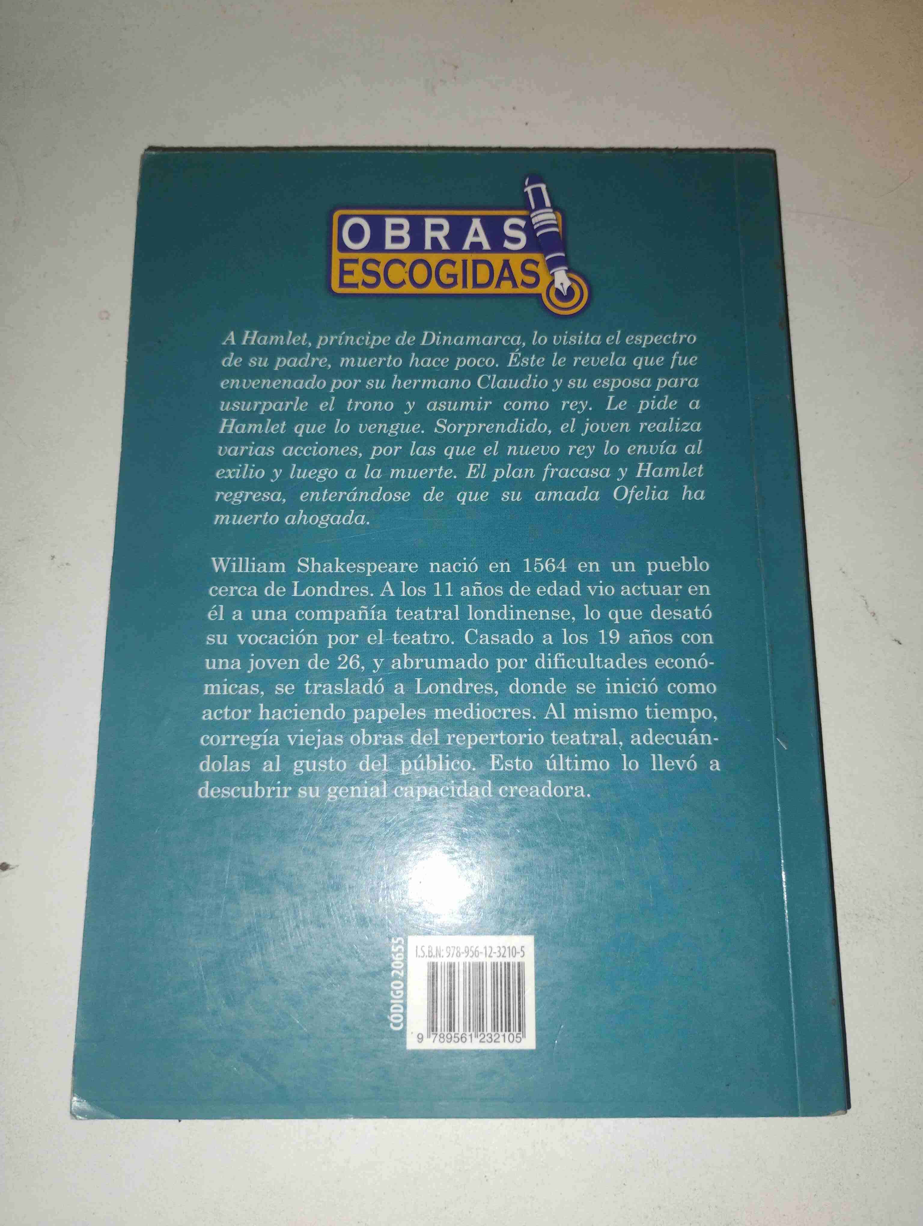 Libro Hamlet William Shakespeare - miniatura 2