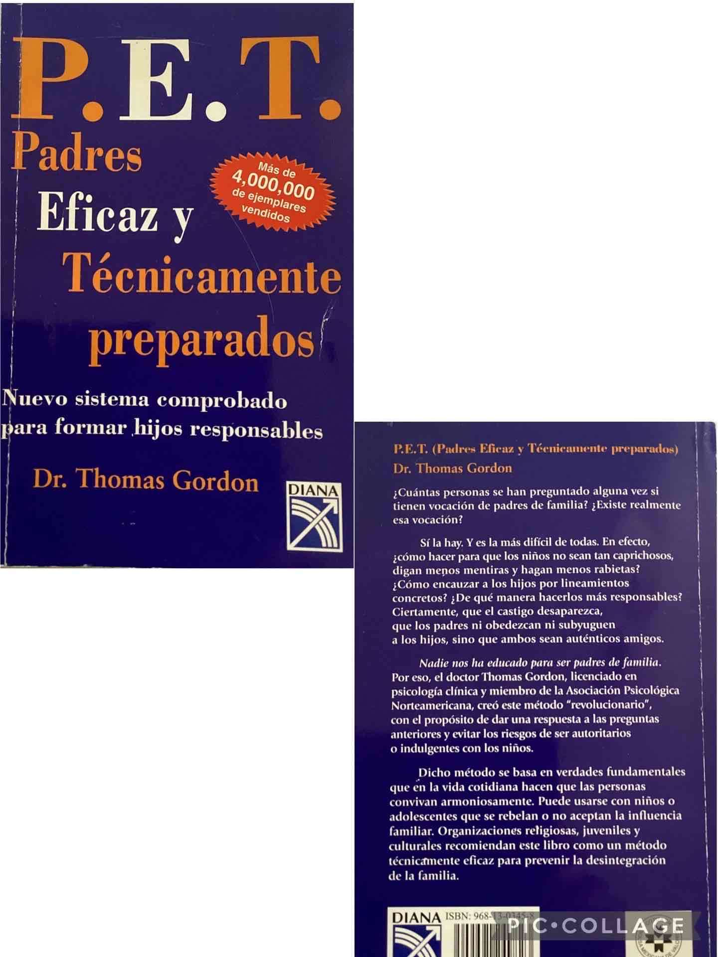 Libro P.E.T. de Dr. Thomas Gordon