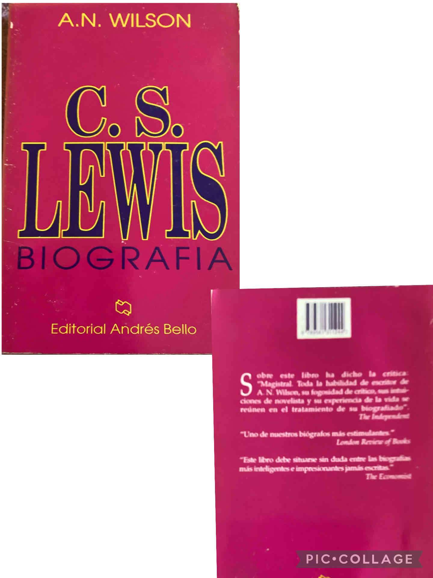Biografía de C.S. Lewis por A.N. Wilson