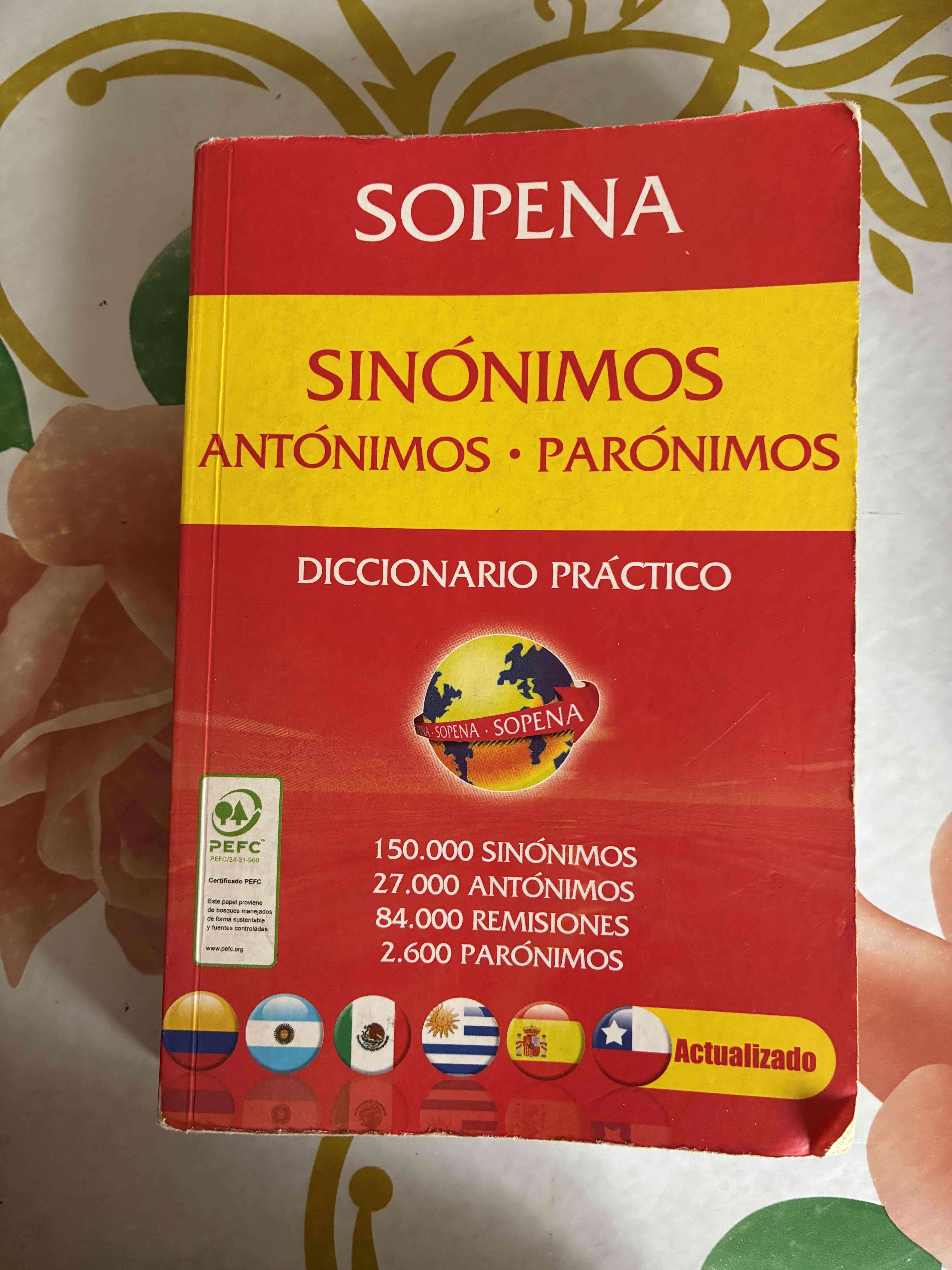 Diccionario de Sinónimos Sopena