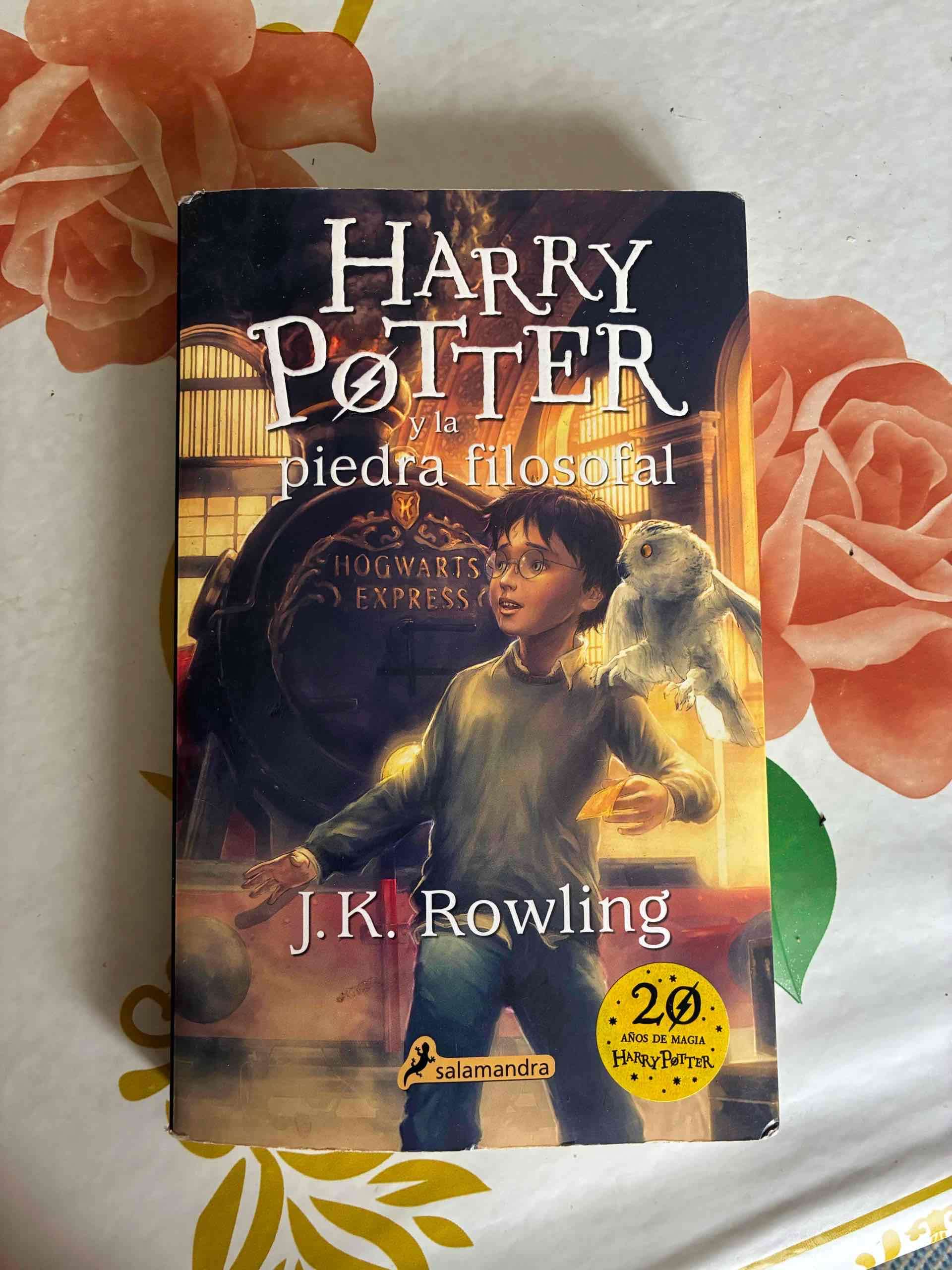 Libro Harry Potter y la piedra filosofal