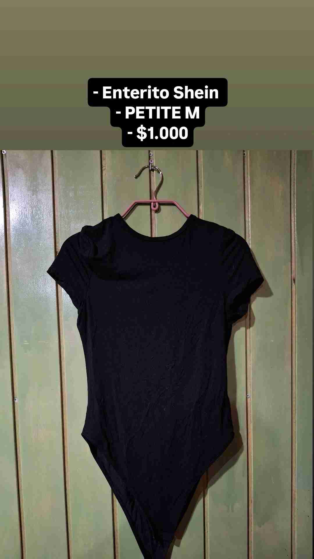Body negro Shein