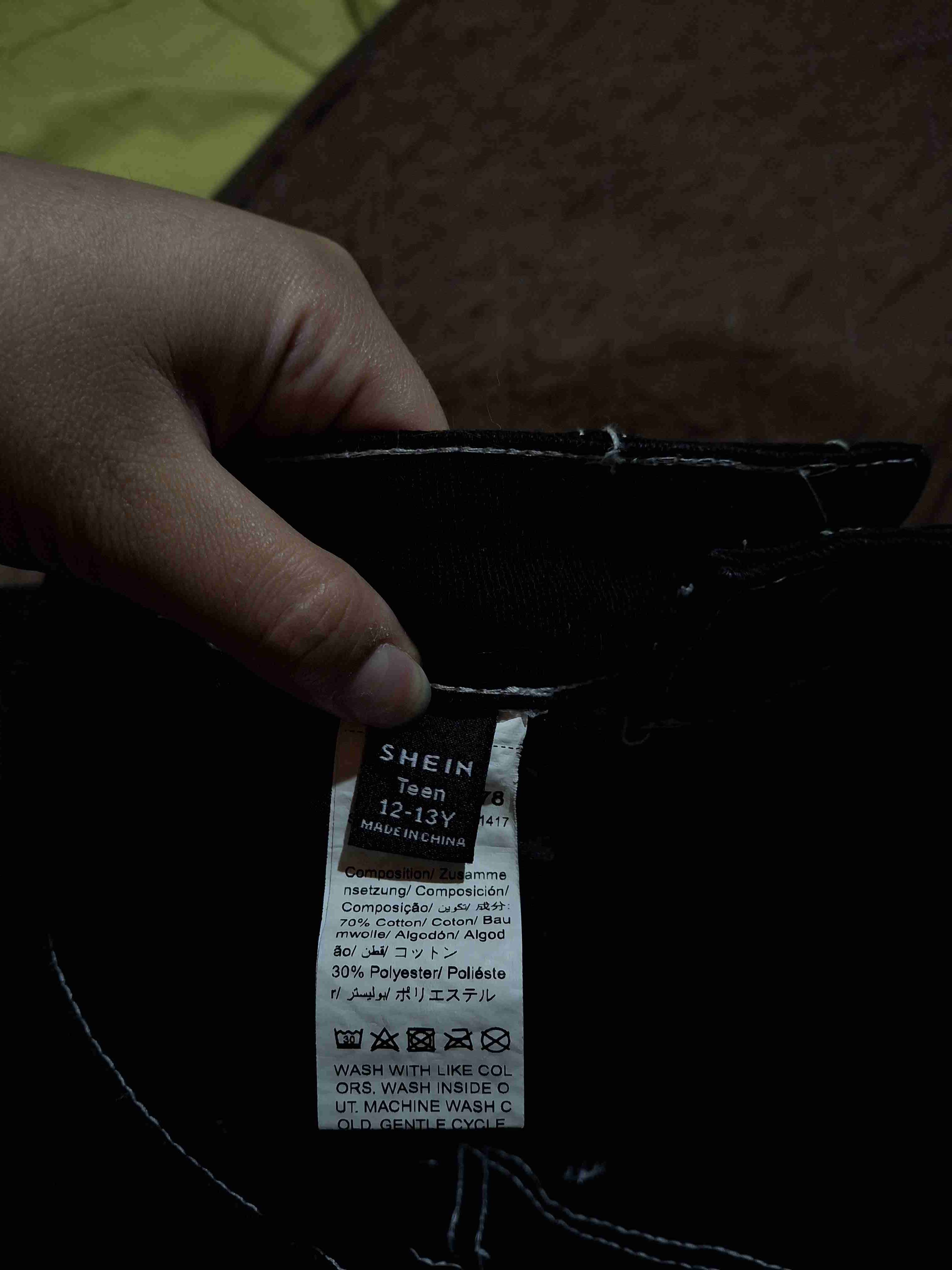 Pantalones cargo negros - miniatura 4